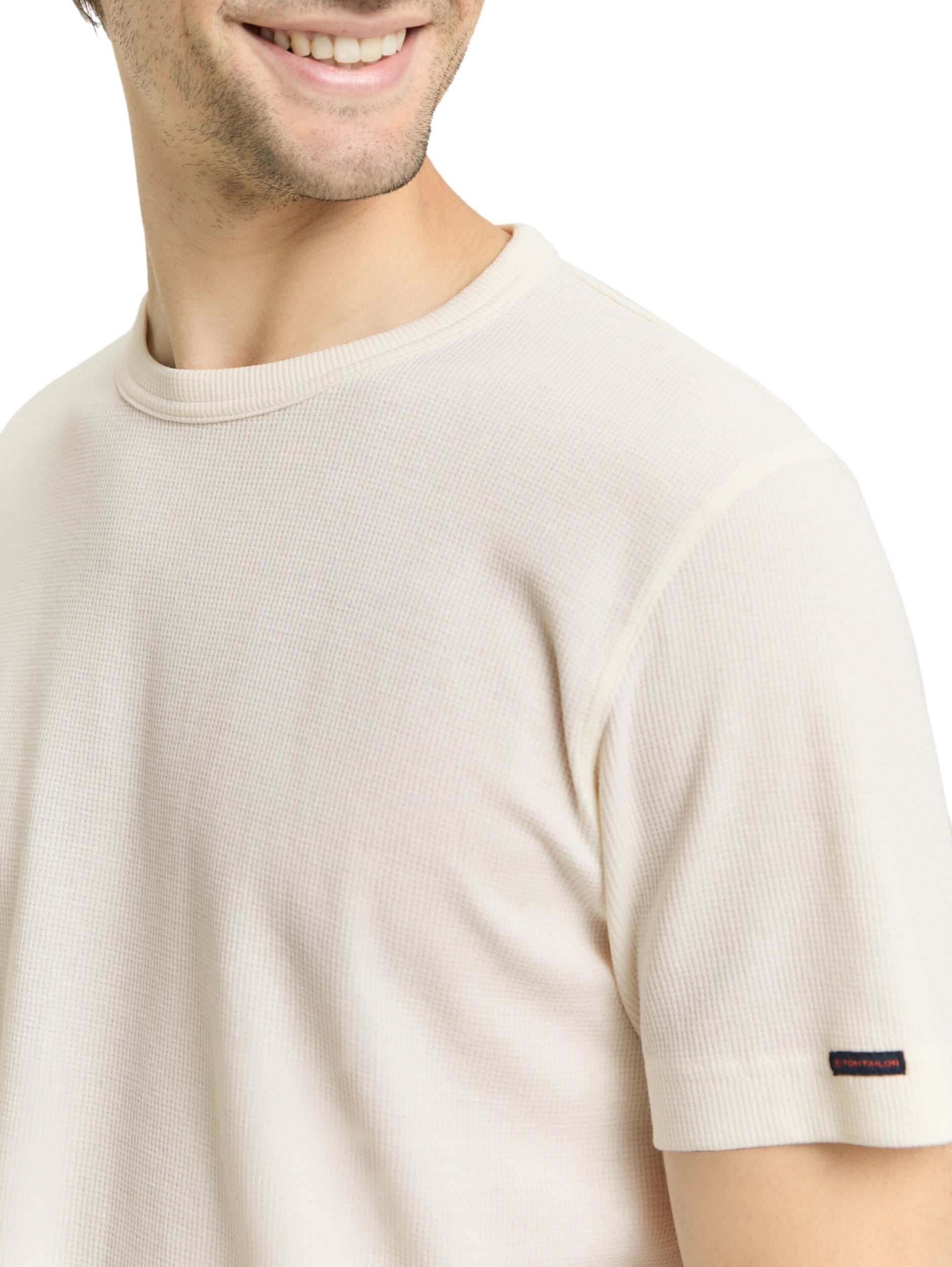 TOM TAILOR CASUAL MEN Structured T-Shirt Trainingsshirts TOM TAILOR CASUAL MEN