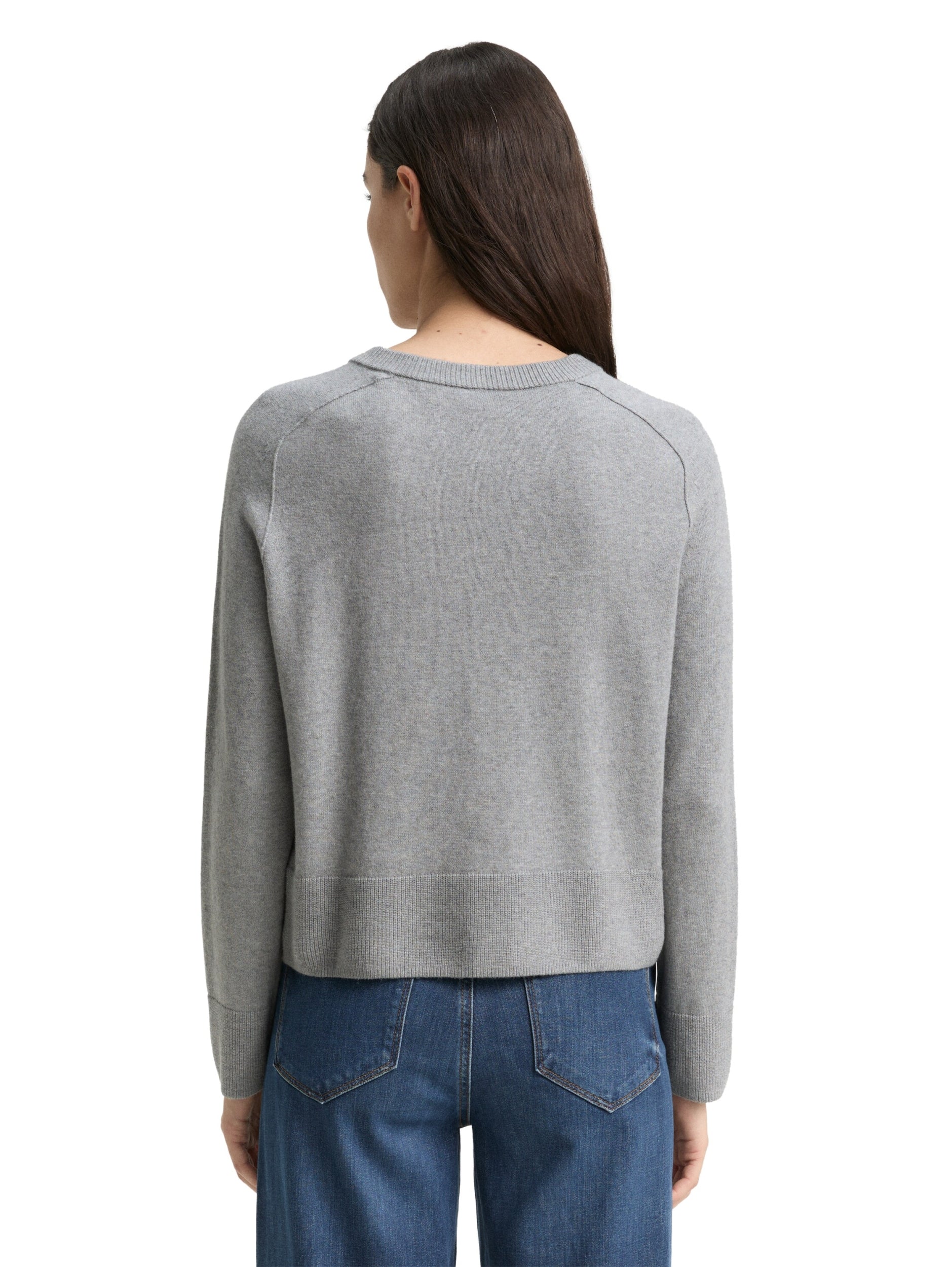 TOM TAILOR CASUAL WOMEN Knit Guardigan with saddle Freizeitpullover TOM TAILOR CASUAL WOMEN