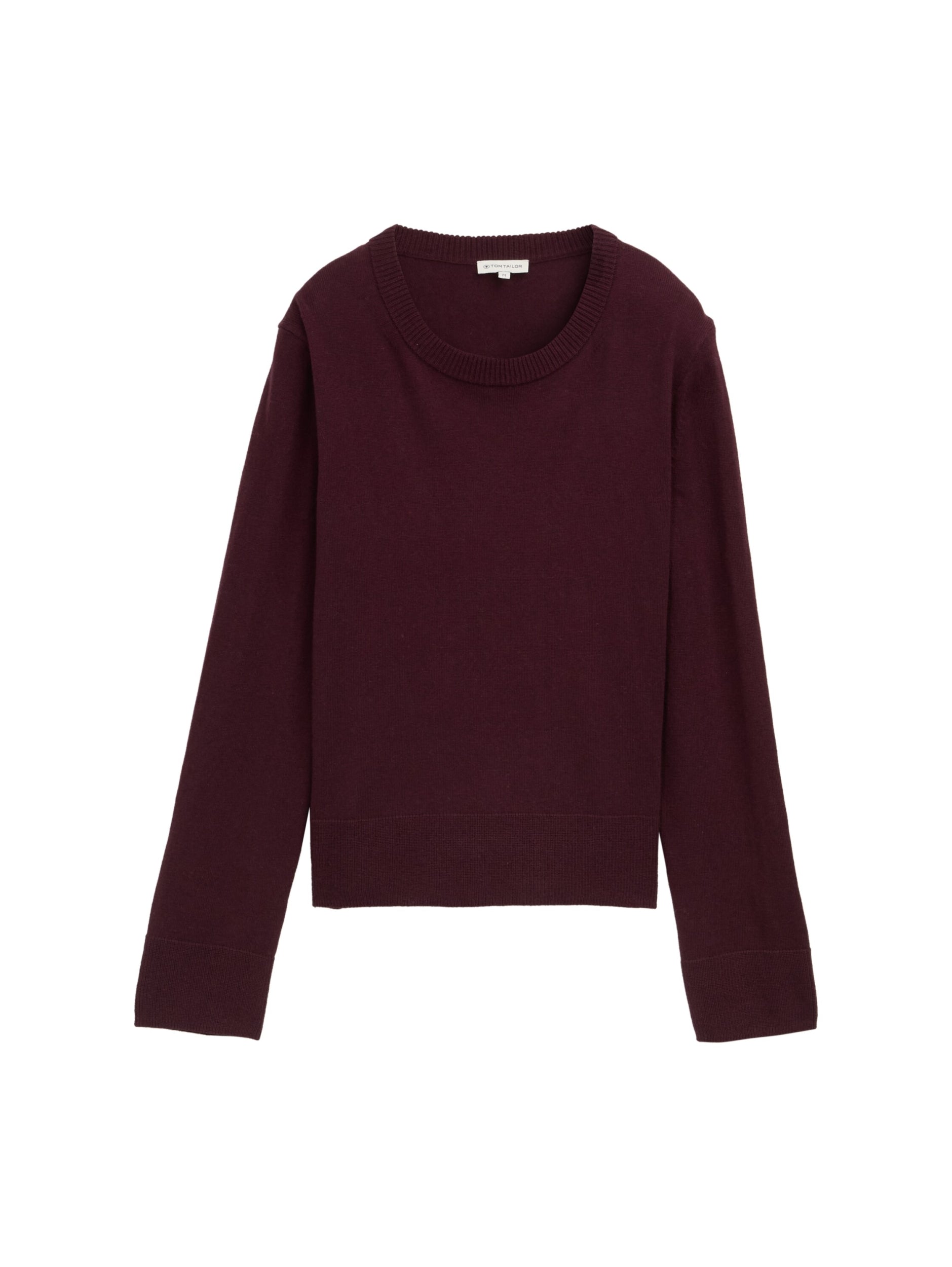 TOM TAILOR CASUAL WOMEN knit pullover with crew-neck Freizeitpullover TOM TAILOR CASUAL WOMEN 10525 S