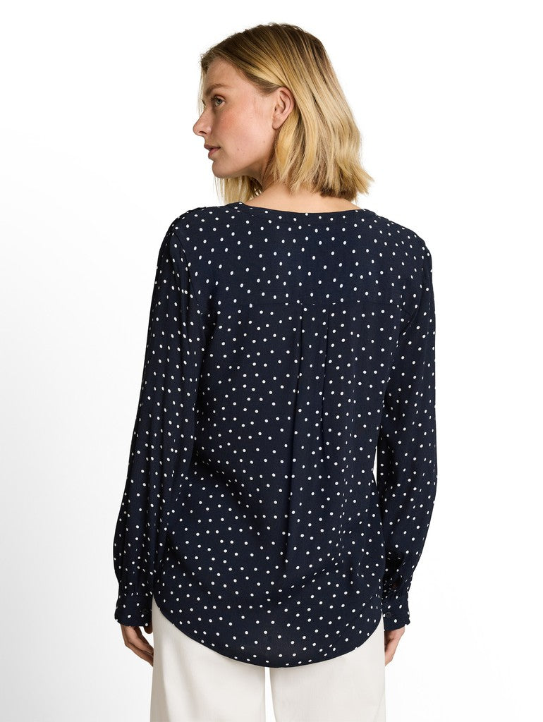 TOM TAILOR CASUAL WOMEN blouse easy longsleeves shape Freizeitshirts /-blusen TOM TAILOR CASUAL WOMEN