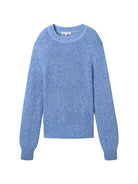 TOM TAILOR DENIM WOMEN CREW NECK PULLOVER 31646 SOFT SUMMER PINK Freizeitpullover TOM TAILOR DENIM WOMEN 20876 SICILIAN BLUE MELANGE XS