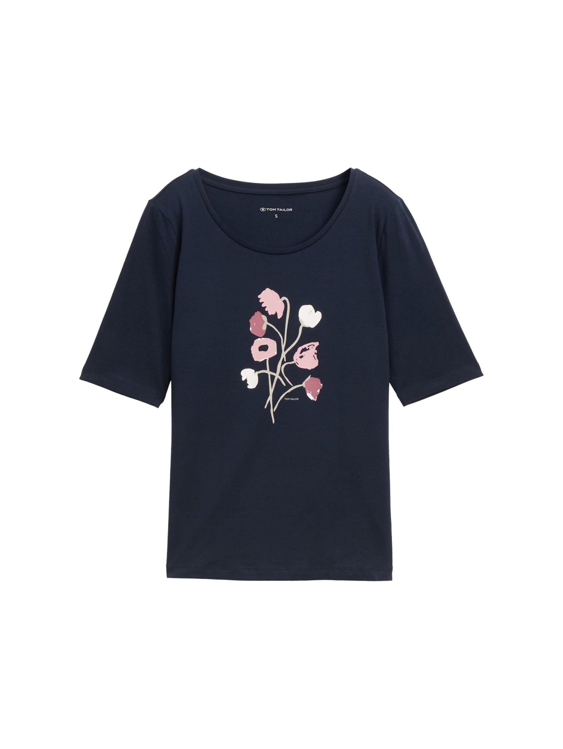 TOM TAILOR CASUAL WOMEN T-shirt basic with print Freizeitshirts /-hemden TOM TAILOR CASUAL WOMEN 11019 S