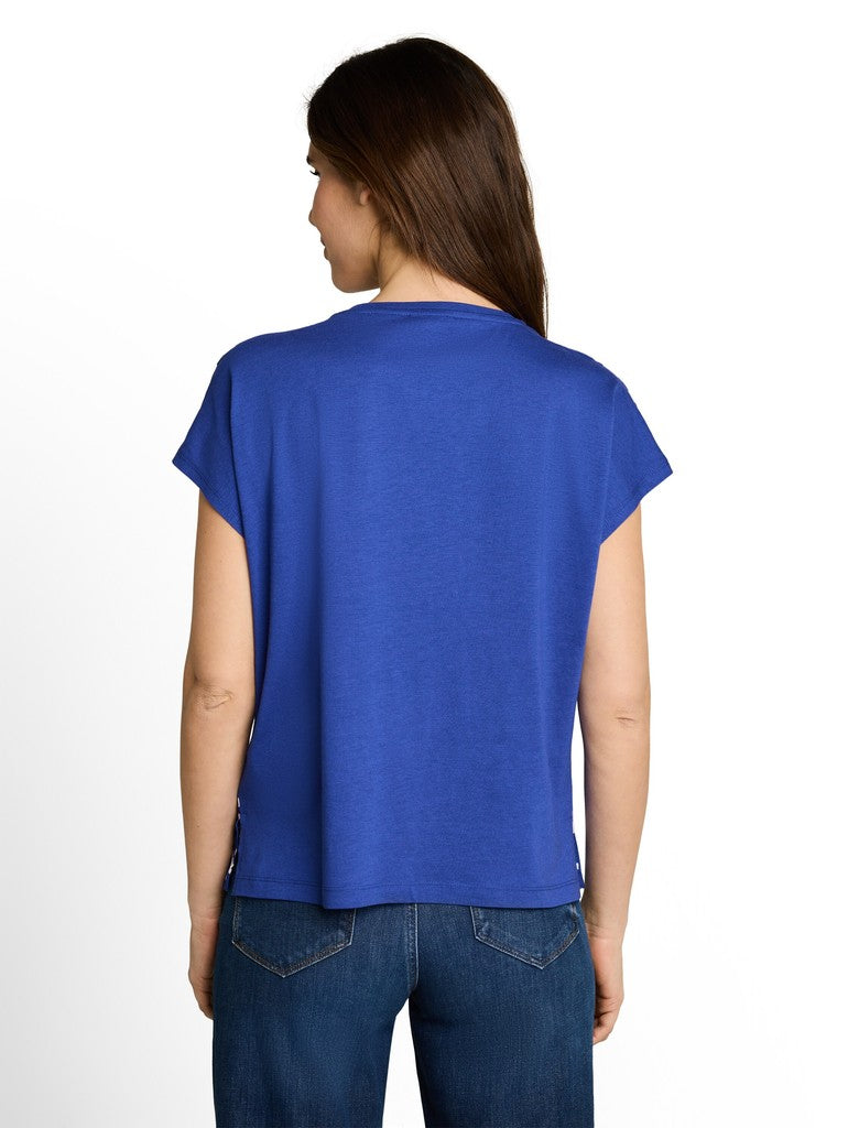 TOM TAILOR CASUAL WOMEN T-Shirt fabric mix Freizeitshirts /-hemden TOM TAILOR CASUAL WOMEN