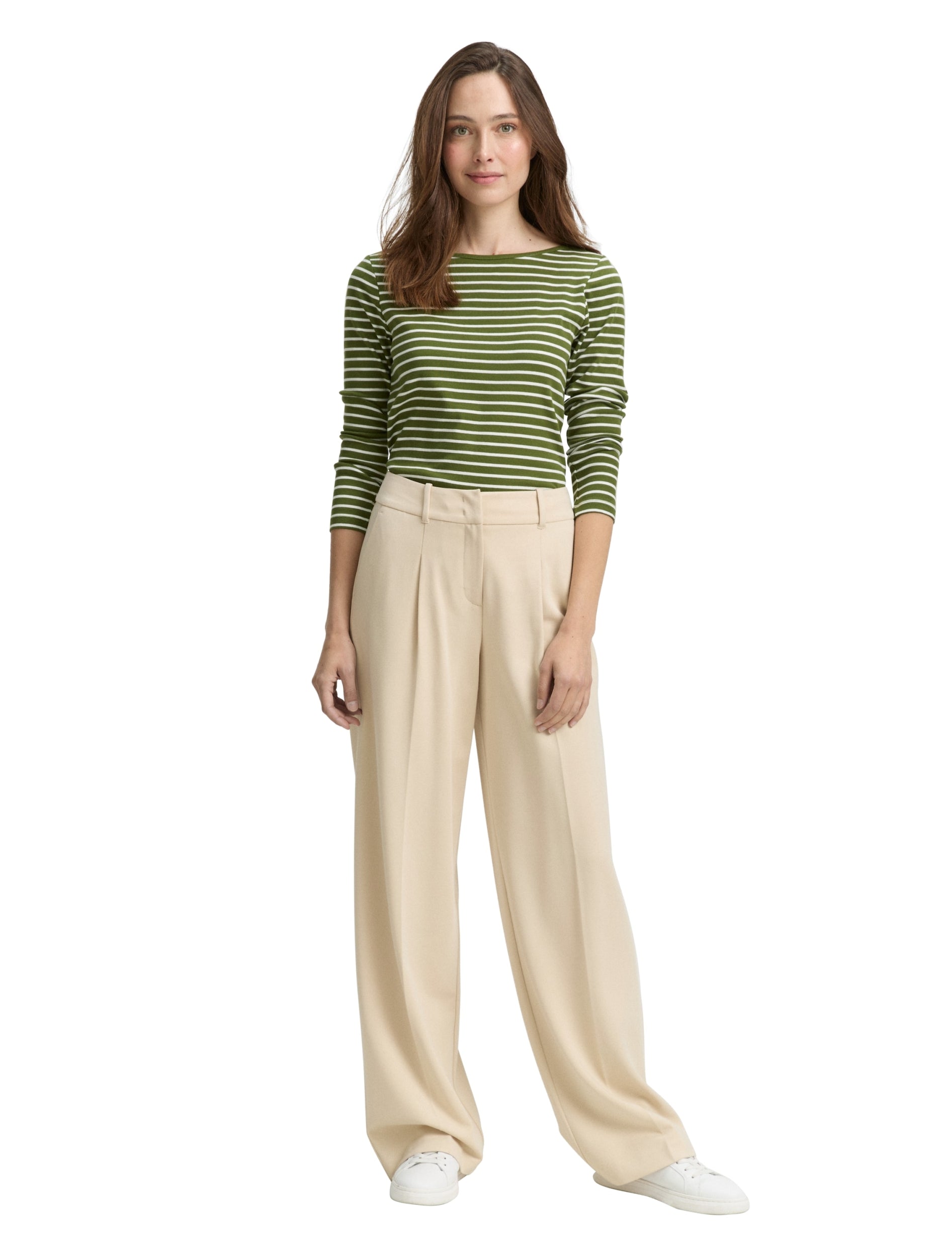 TOM TAILOR CASUAL WOMEN T-shirt striped boatneck Freizeitshirts /-hemden TOM TAILOR CASUAL WOMEN