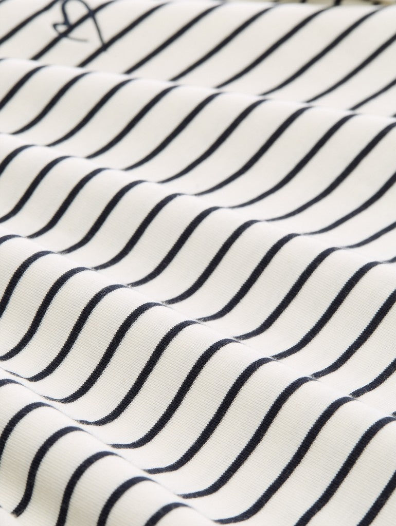 TOM TAILOR CASUAL WOMEN T-Shirt striped boatneck Freizeitshirts /-hemden TOM TAILOR CASUAL WOMEN