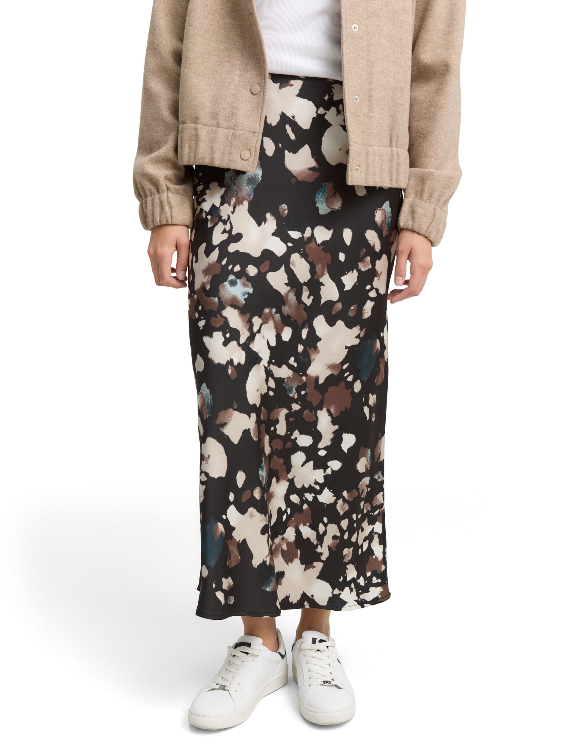 TOM TAILOR DENIM WOMEN Midi slip skirt Kleider & Röcke TOM TAILOR DENIM WOMEN