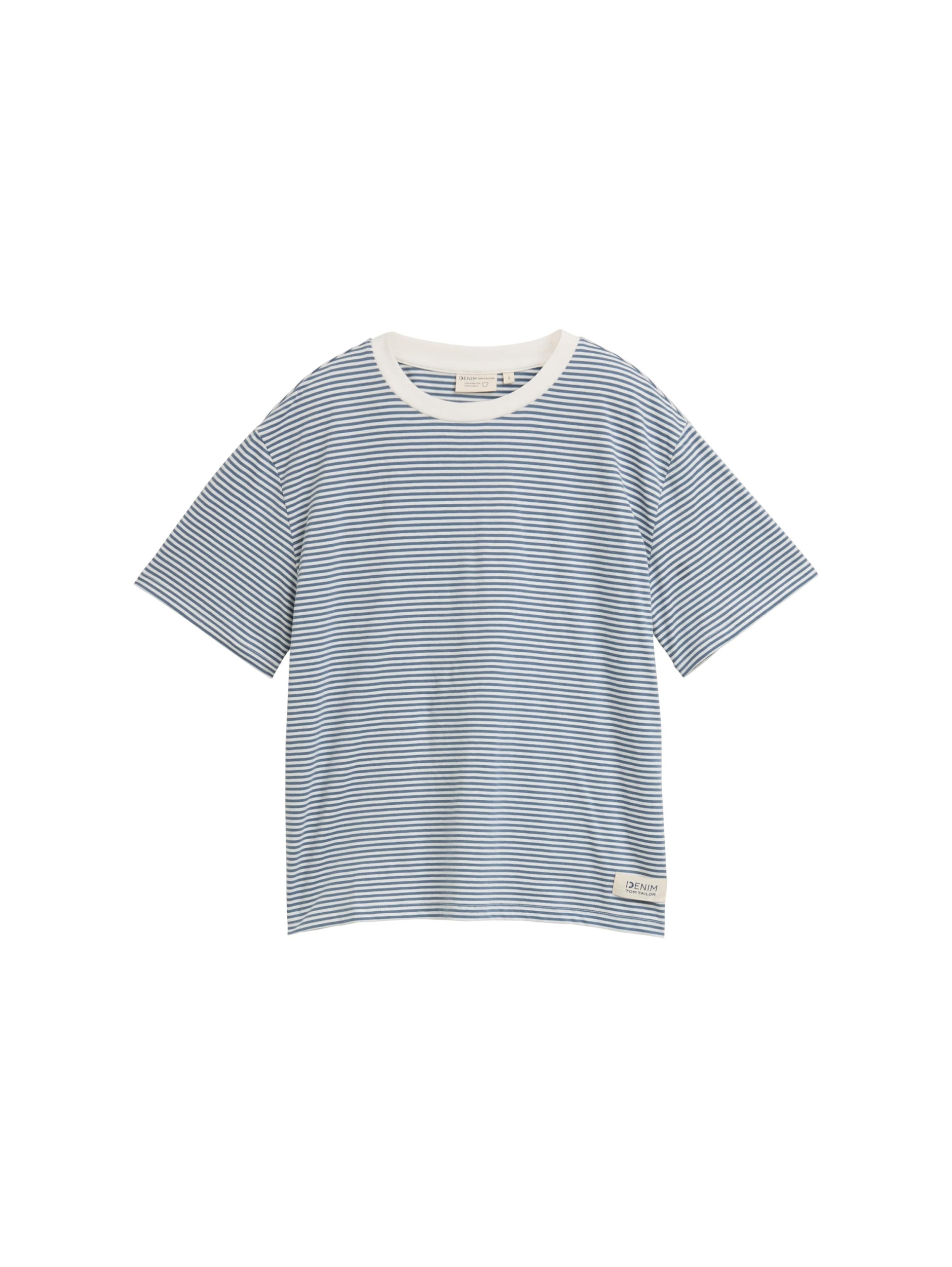 TOM TAILOR Denim Damen Top Mit Bio-Baumwolle – Lässiges Slim-Fit-Top Mit Gekreuzten Trägerdetails