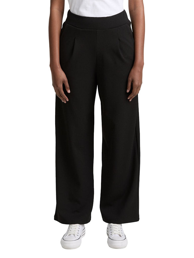 TOM TAILOR DENIM WOMEN pleated wide leg pants Freizeithosen TOM TAILOR DENIM WOMEN