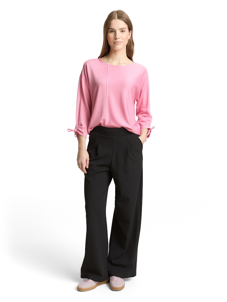 TOM TAILOR DENIM WOMEN STRUCTURED STRIPE T-SHIRT NOS Freizeitpullover TOM TAILOR DENIM WOMEN