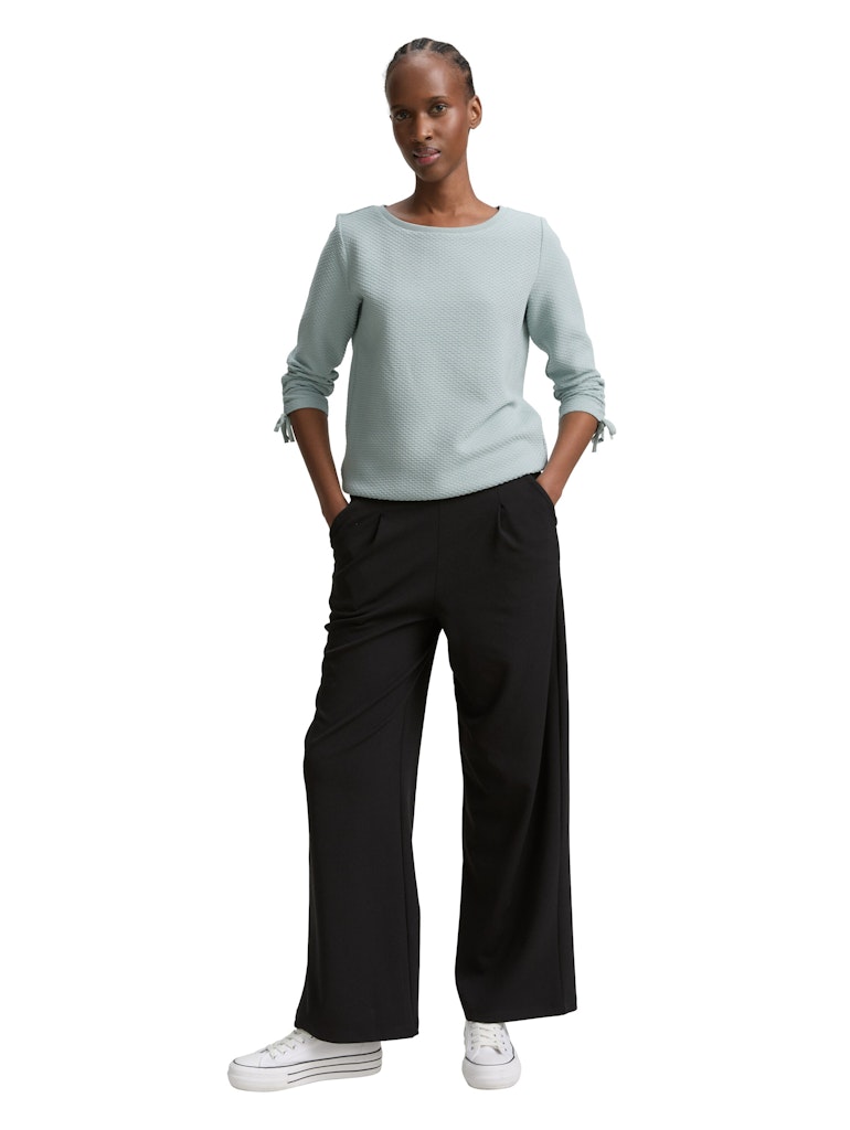 TOM TAILOR DENIM WOMEN Sweatshirt w. sleeve detail Freizeitpullover TOM TAILOR DENIM WOMEN