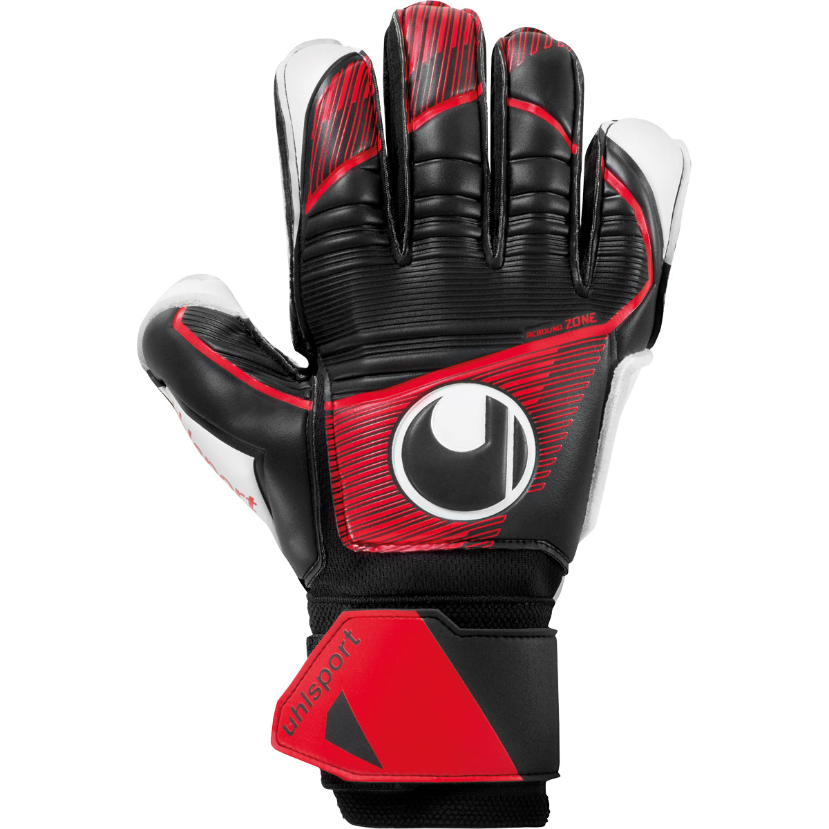 UHLSPORT Powerline Soft Flex Frame Torwarthandschuhe UHLSPORT 01 schwarz/rot/weiß 5