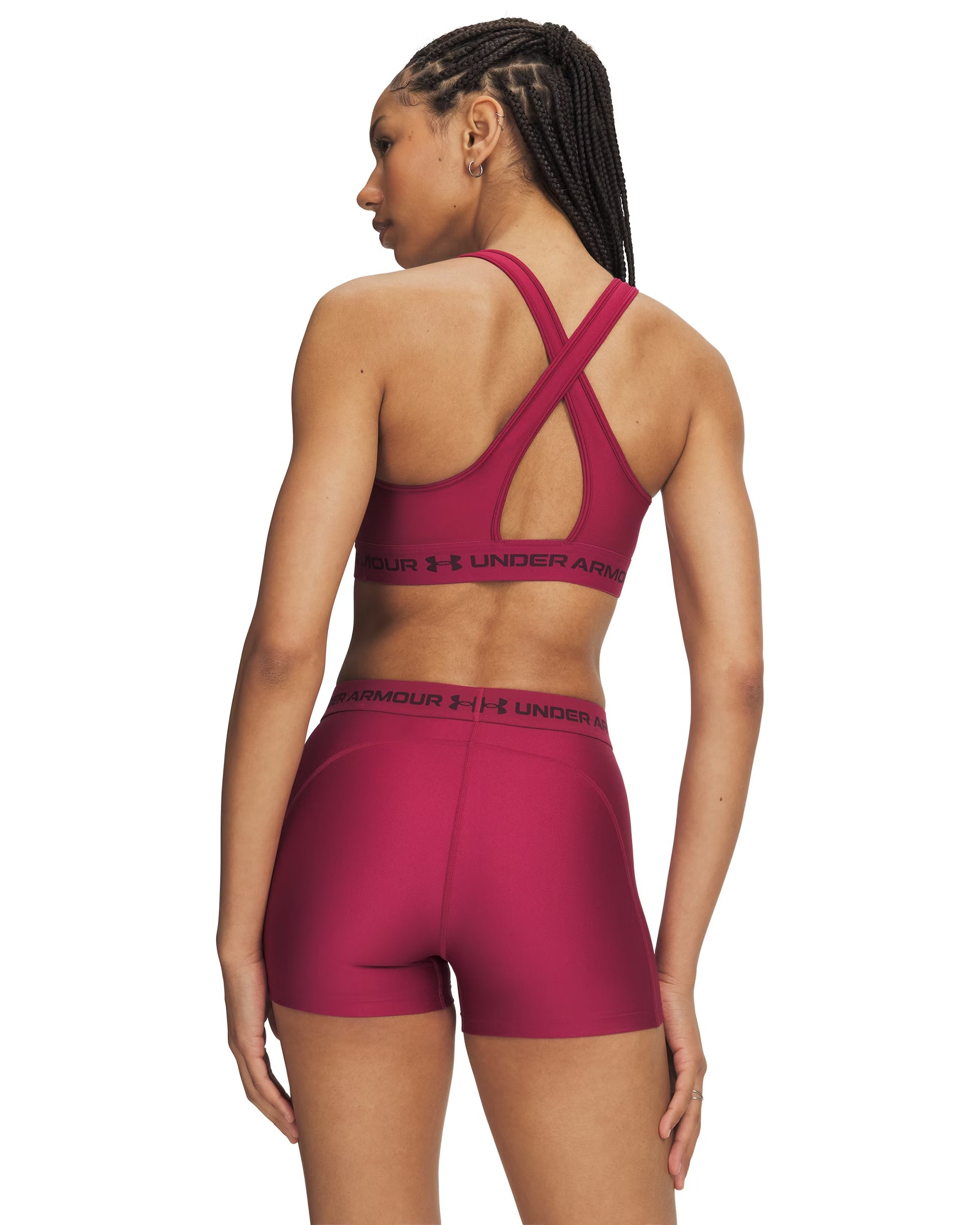 UNDER ARMOUR UA CROSSBACK MID BRA BHs UNDER ARMOUR