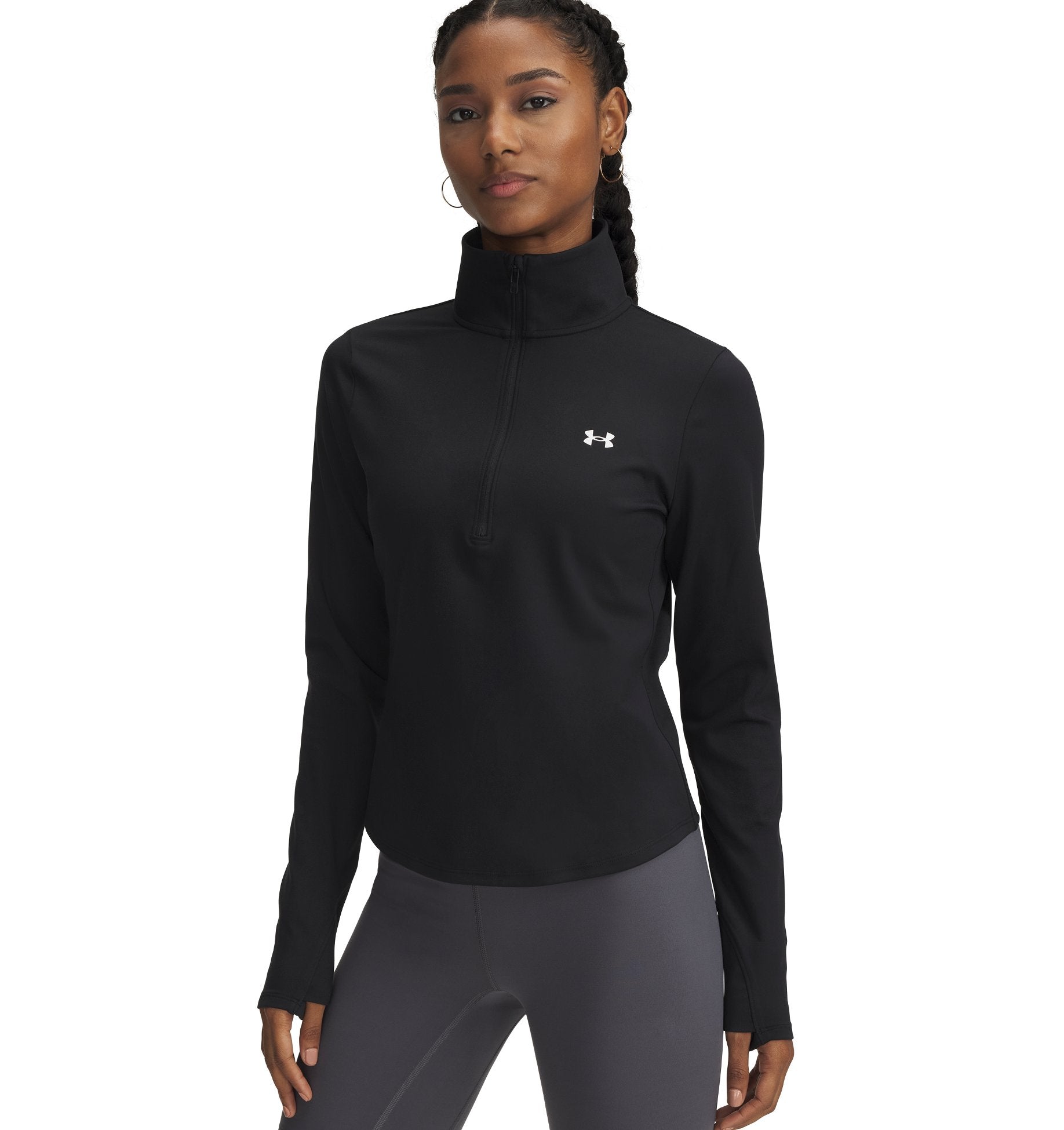 UNDER ARMOUR MOTION 1/2 ZIP EMEA 001 BLACK Trainingsshirts UNDER ARMOUR 001 BLACK XS