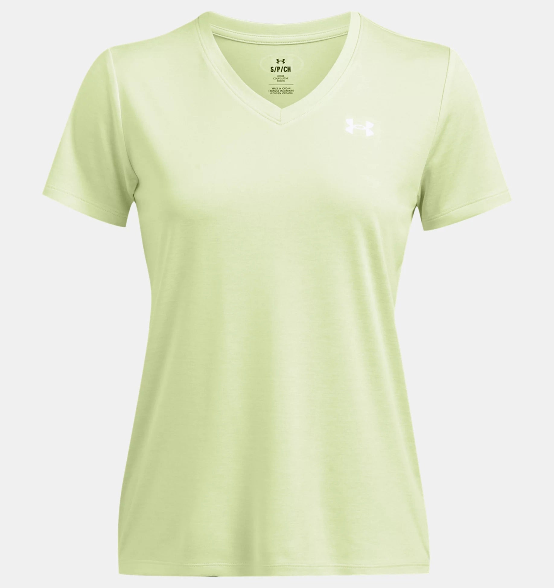 UNDER ARMOUR TECH SSV- TWIST Trainingsshirts UNDER ARMOUR RETRO GREEN XS