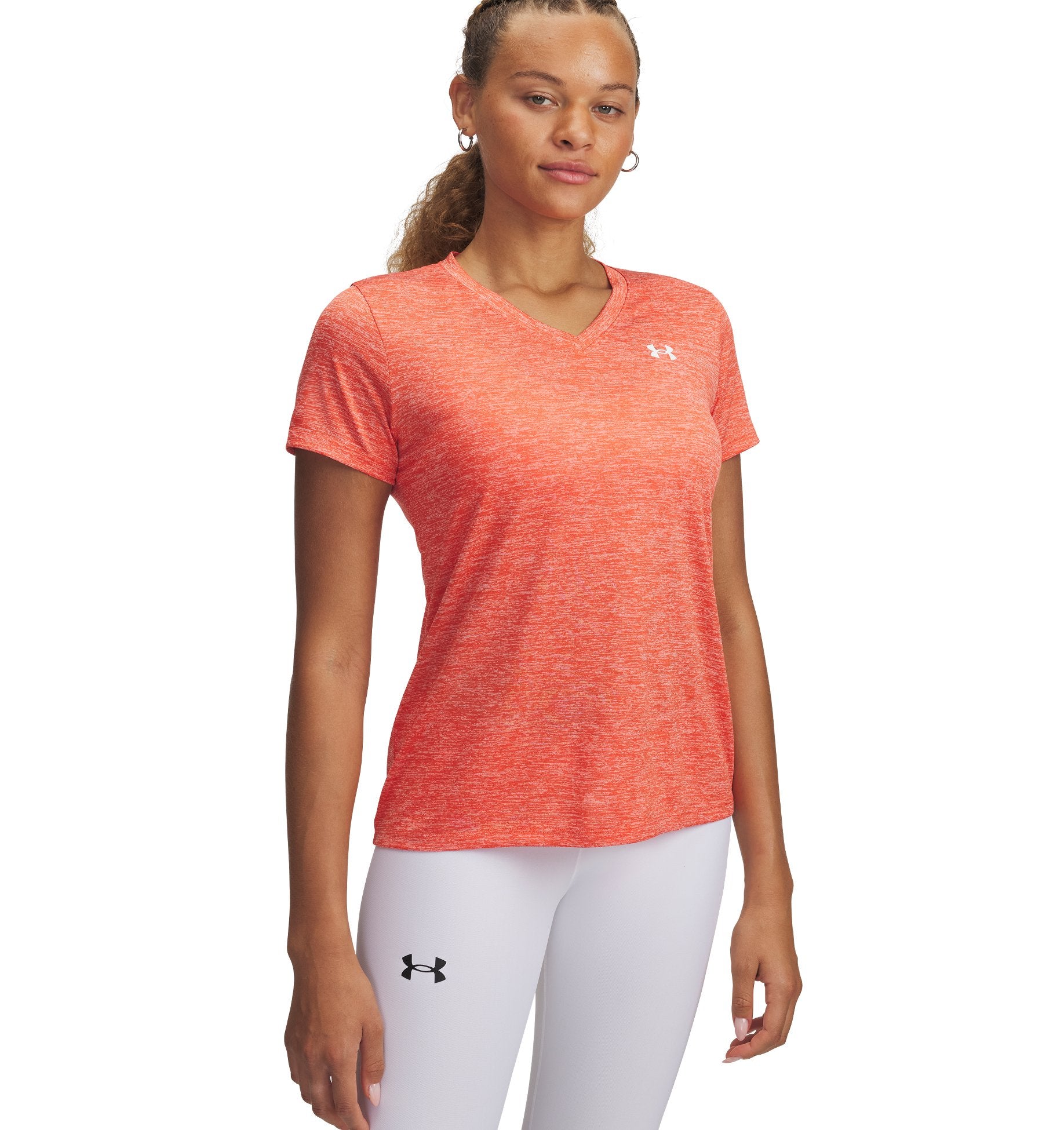 UNDER ARMOUR TECH SSV- TWIST Trainingsshirts UNDER ARMOUR 847 FIRE XS