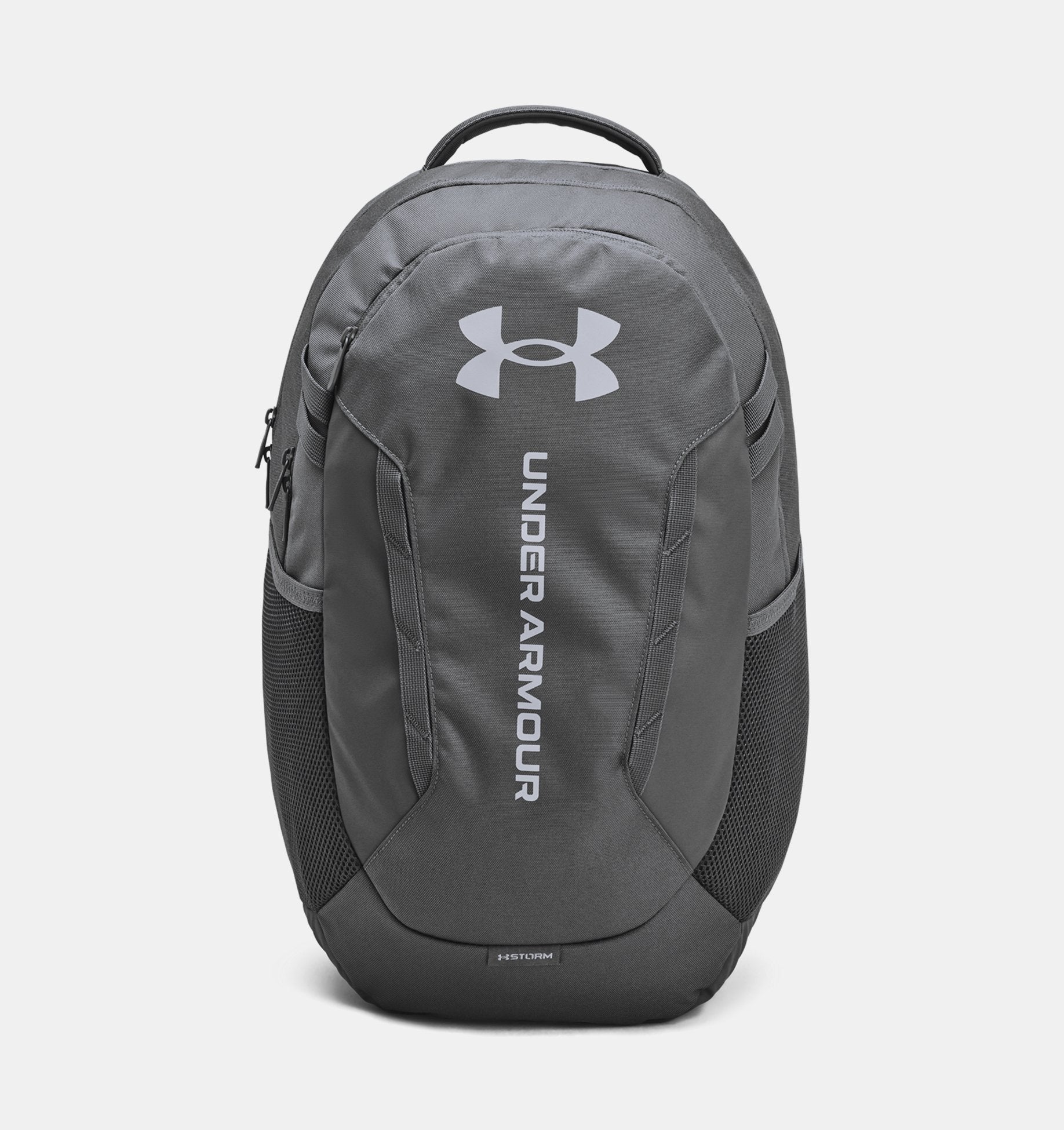 UNDER ARMOUR UA HUSTLE 6.0 BACKPACK UNDER ARMOUR PARTICLE GREY/HTR/REFLECTIVE S -