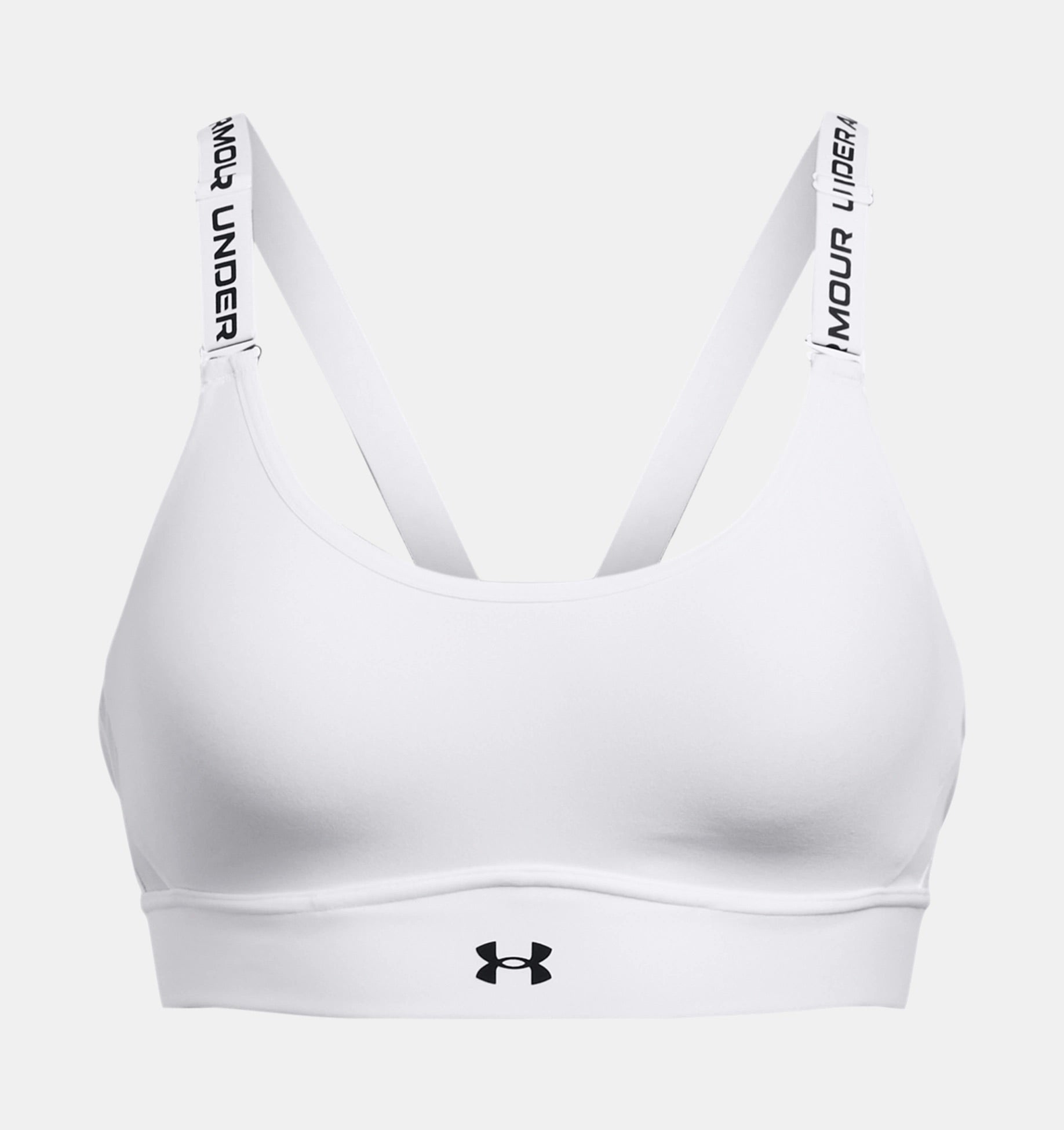 UNDER ARMOUR UA INFINITY MID BRA BHs UNDER ARMOUR 100 WHITE S/A
