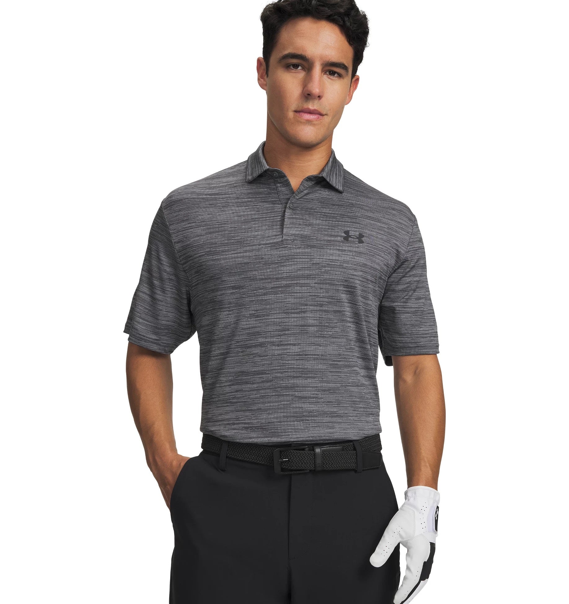 UNDER ARMOUR UA MATCHPLAY POLO Trainingsshirts UNDER ARMOUR 025 BLACK S