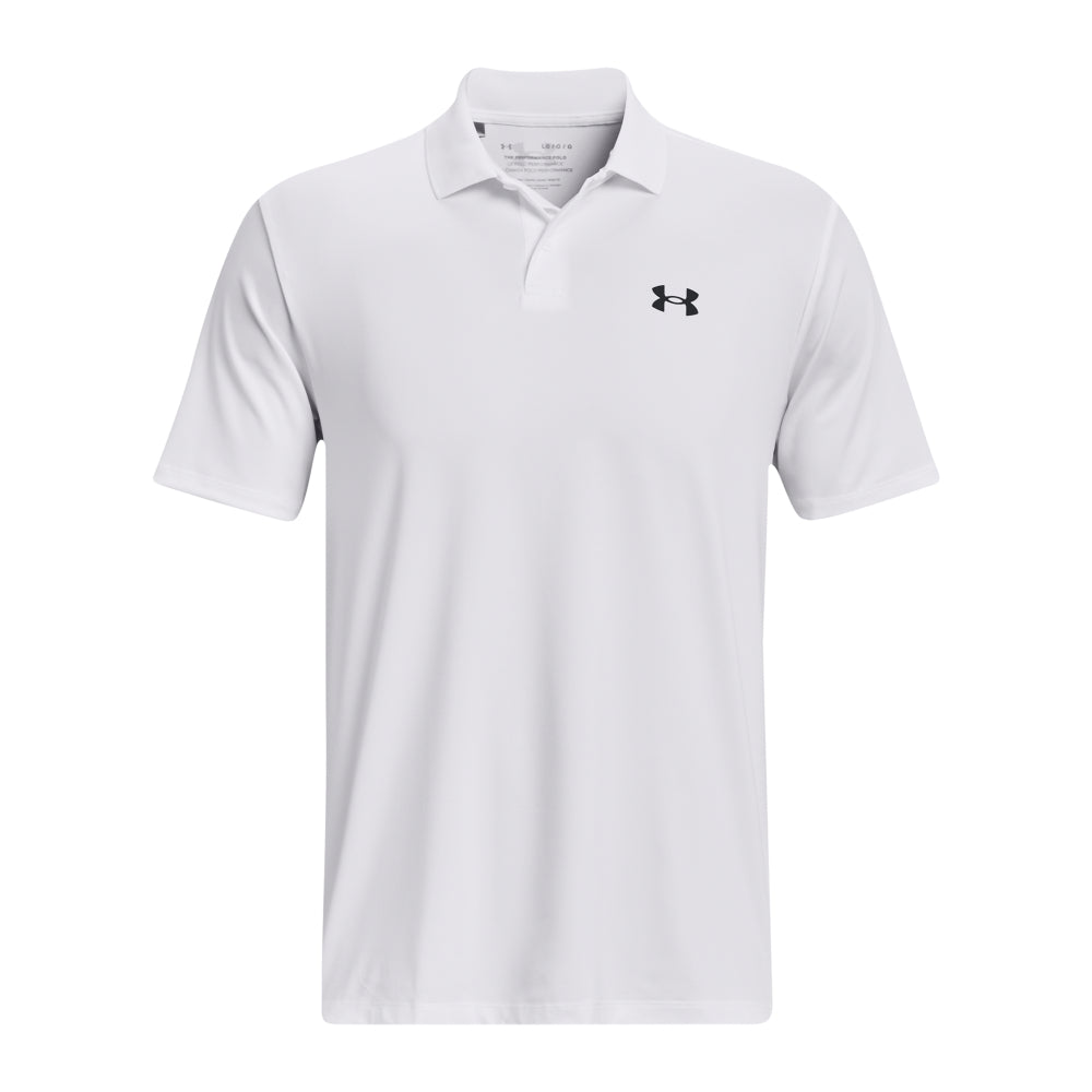 UNDER ARMOUR UA PERFORMANCE 3.0 POLO Trainingsshirts UNDER ARMOUR WHITE S