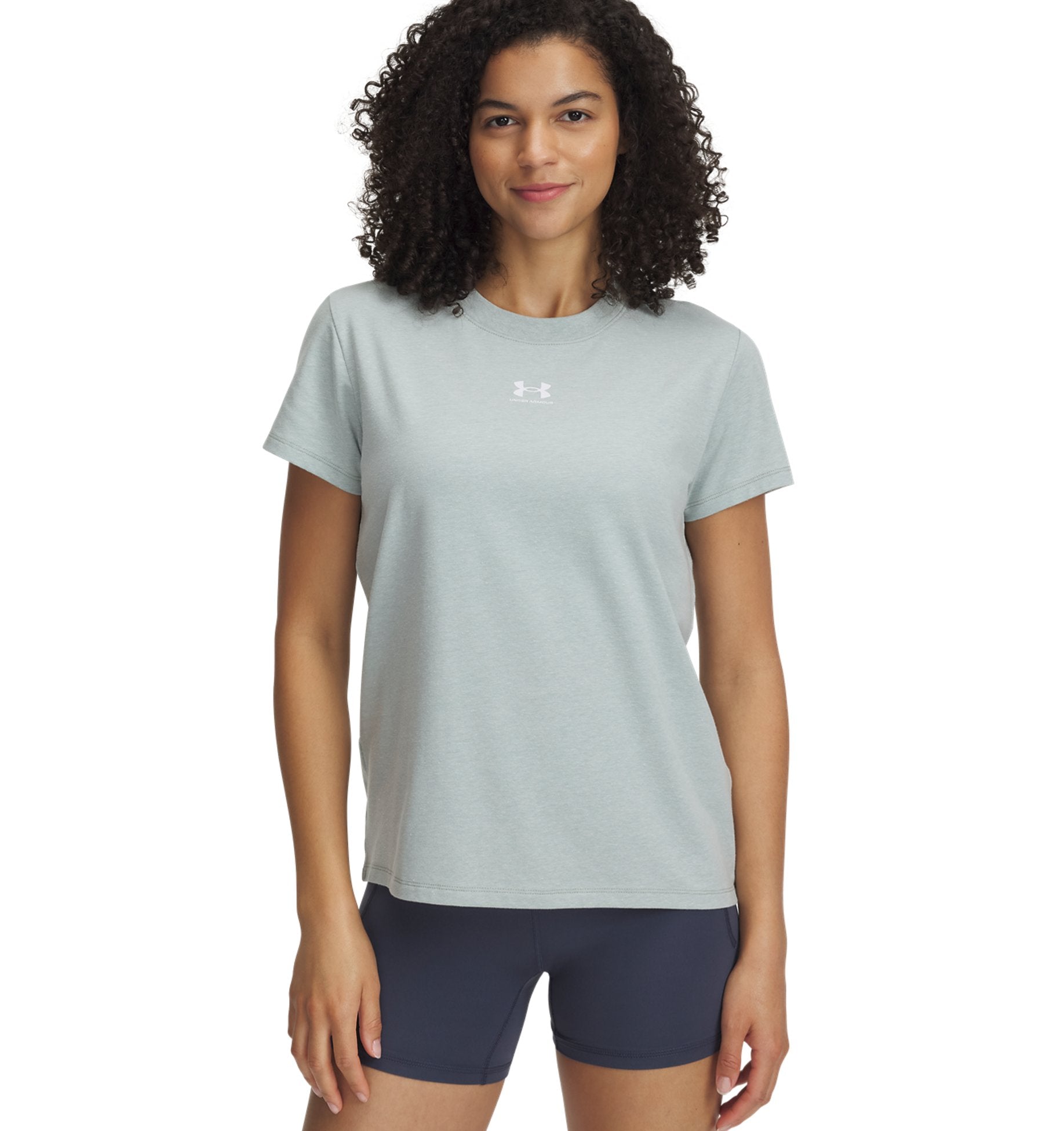 UNDER ARMOUR OFF CAMPUS CORE SS Trainingsshirts UNDER ARMOUR 349 SILICA GREEN XS