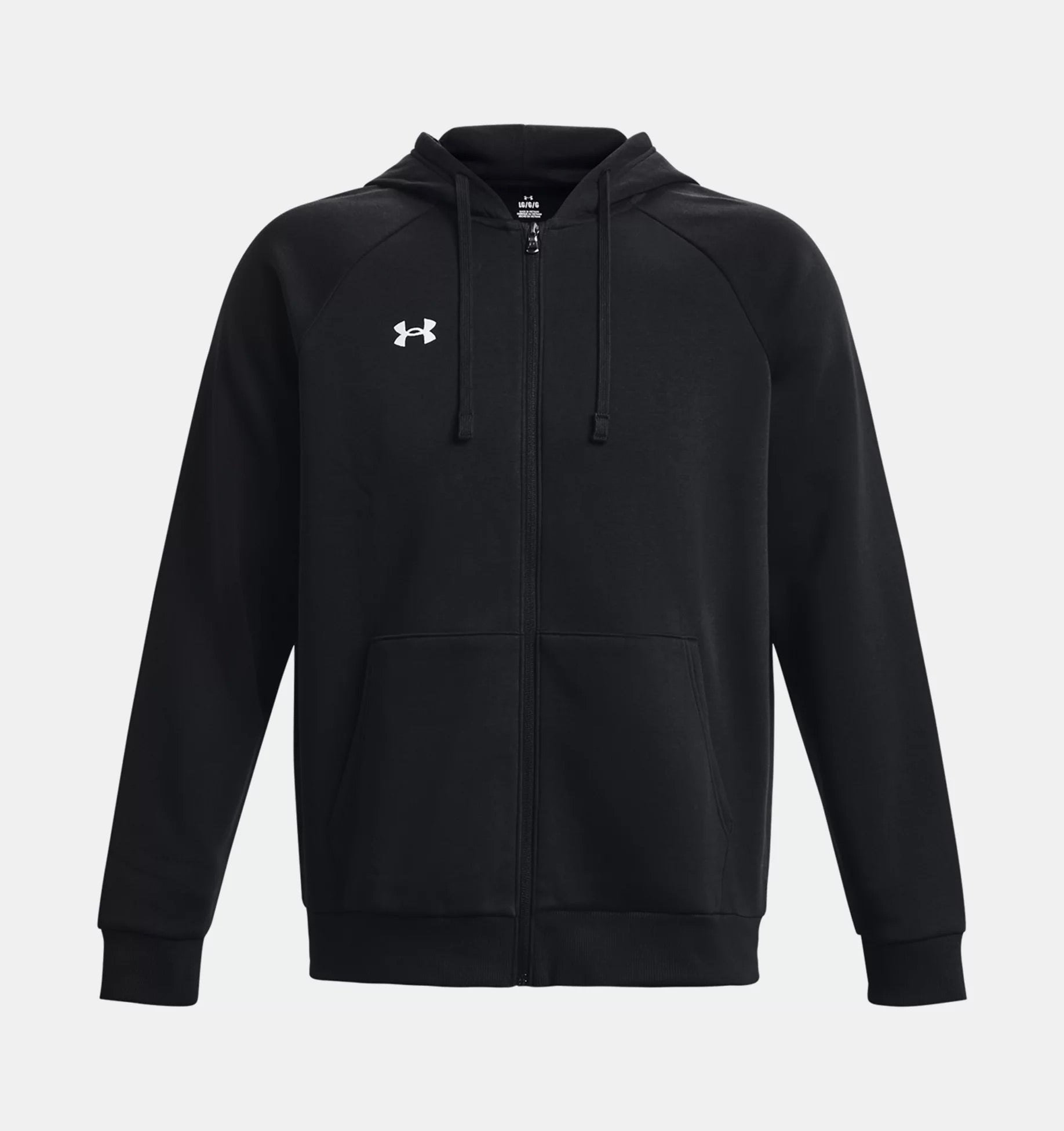 UNDER ARMOUR UA RIVAL FLEECE FZ HOODIE UNDER ARMOUR BLACK S