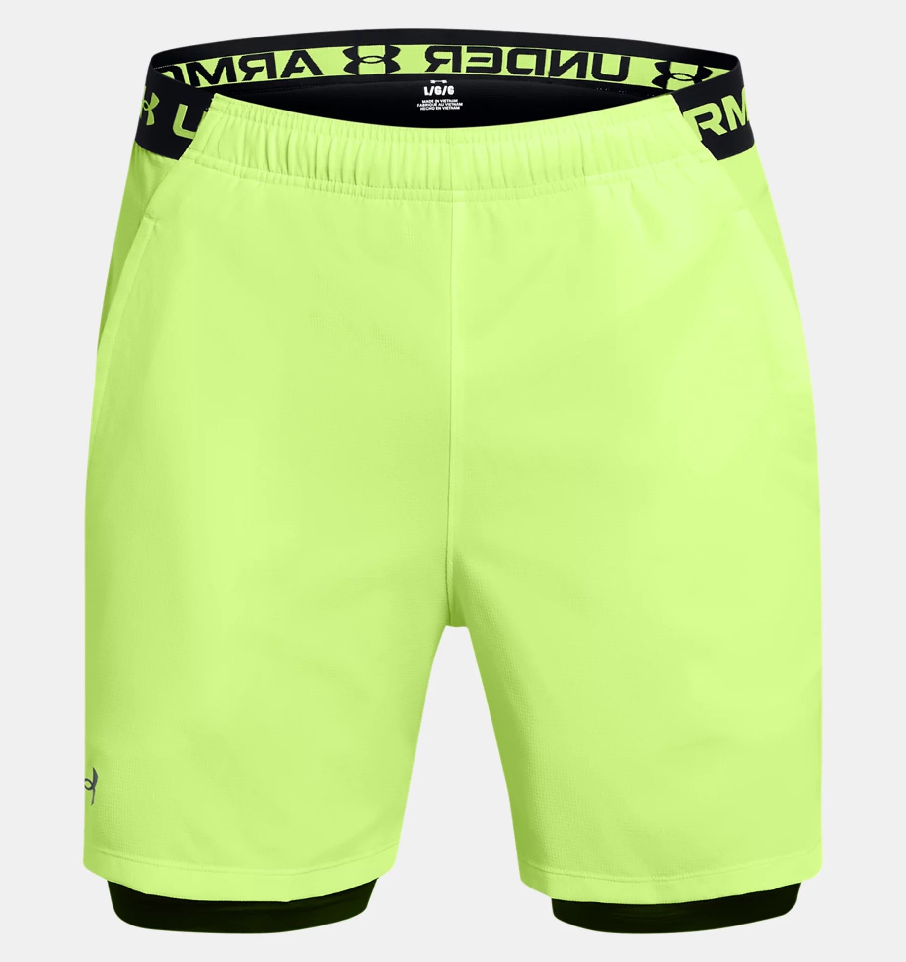 UNDER ARMOUR UA VANISH WOVEN 2IN1 STS Trainingshosen & Jogginghosen UNDER ARMOUR MORPH GREEN S