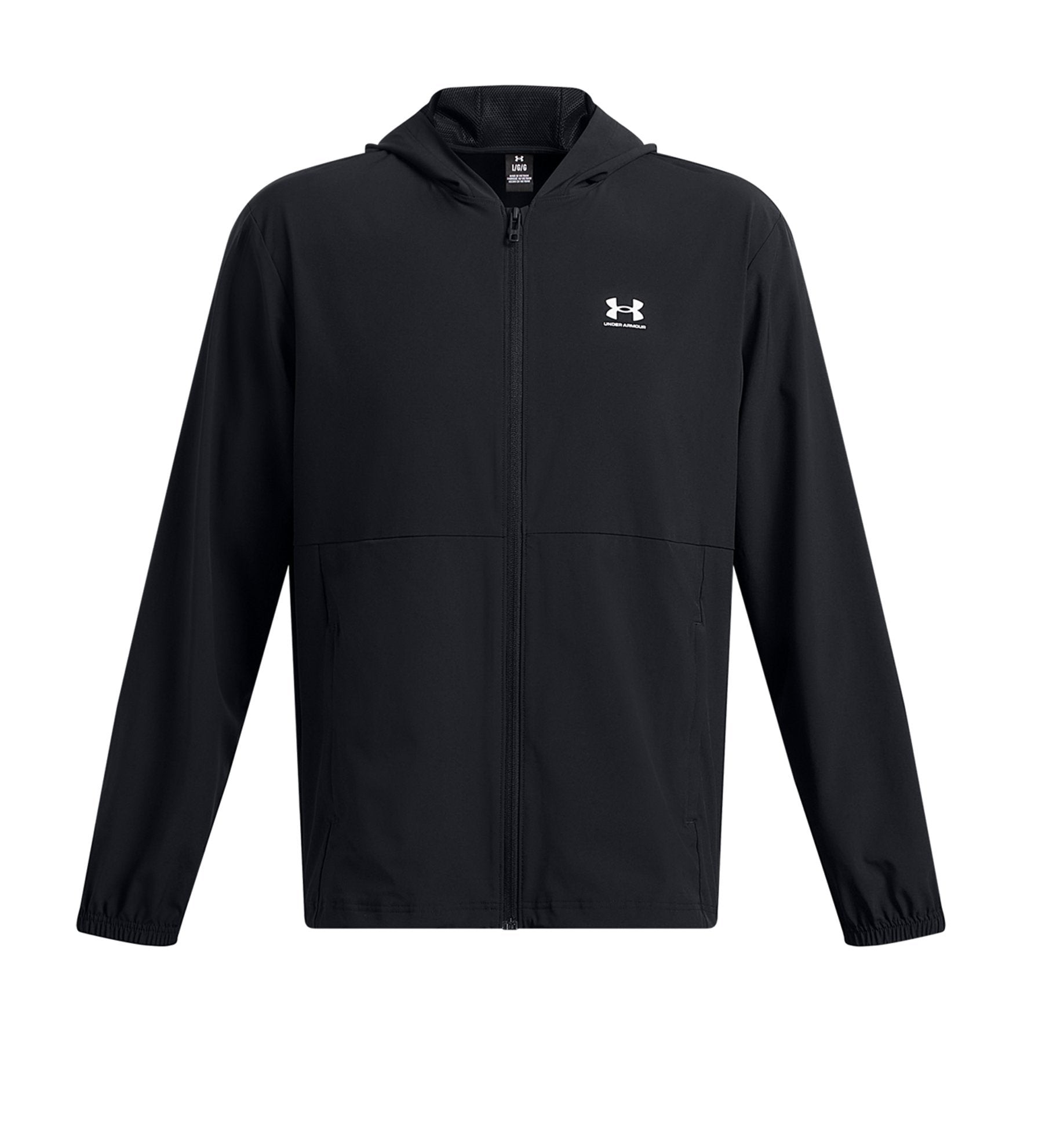 UNDER ARMOUR UA VIBE WOVEN WINDBREAKER Trainingsjacken UNDER ARMOUR BLACK S