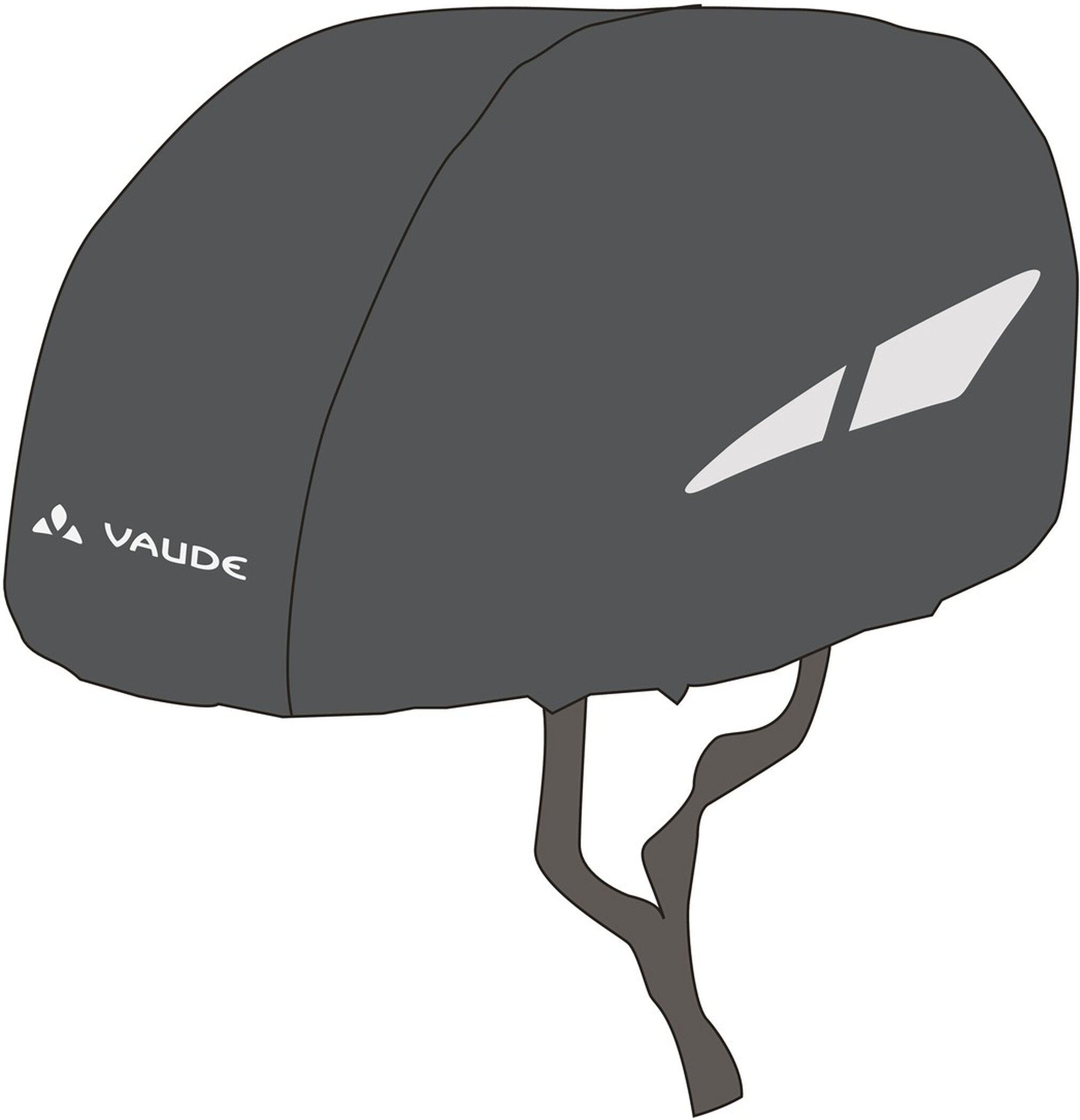VAUDE Helmet Raincover Fahrradzubehör Textil VAUDE