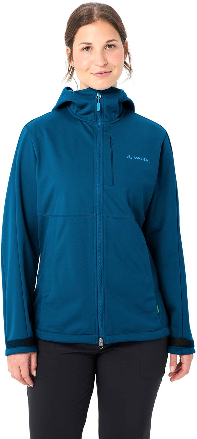 VAUDE Wo All Year Elope Softshell Jacket agave Wanderjacken VAUDE