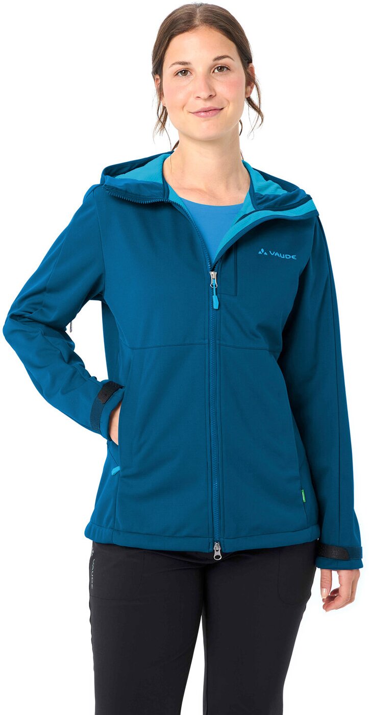 VAUDE Wo All Year Elope Softshell Jacket agave Wanderjacken VAUDE