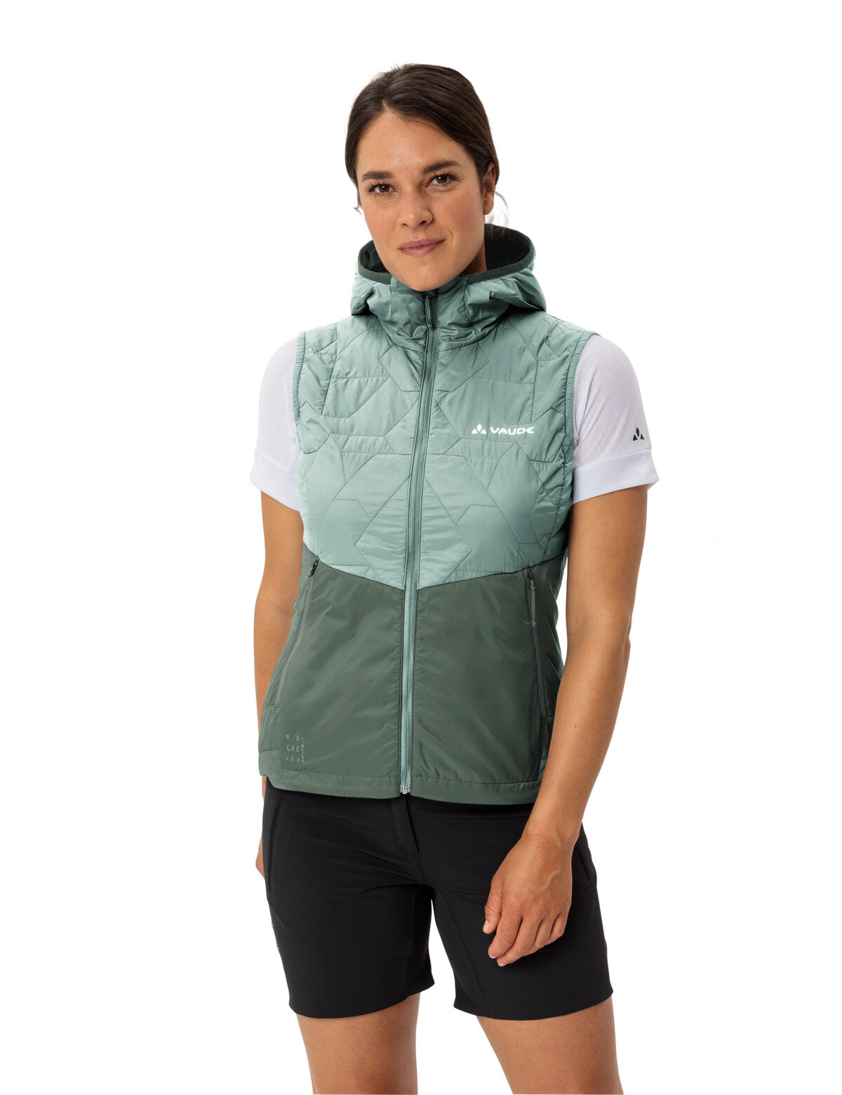 VAUDE Wo Freney Vest V dusty fern Wanderjacken VAUDE