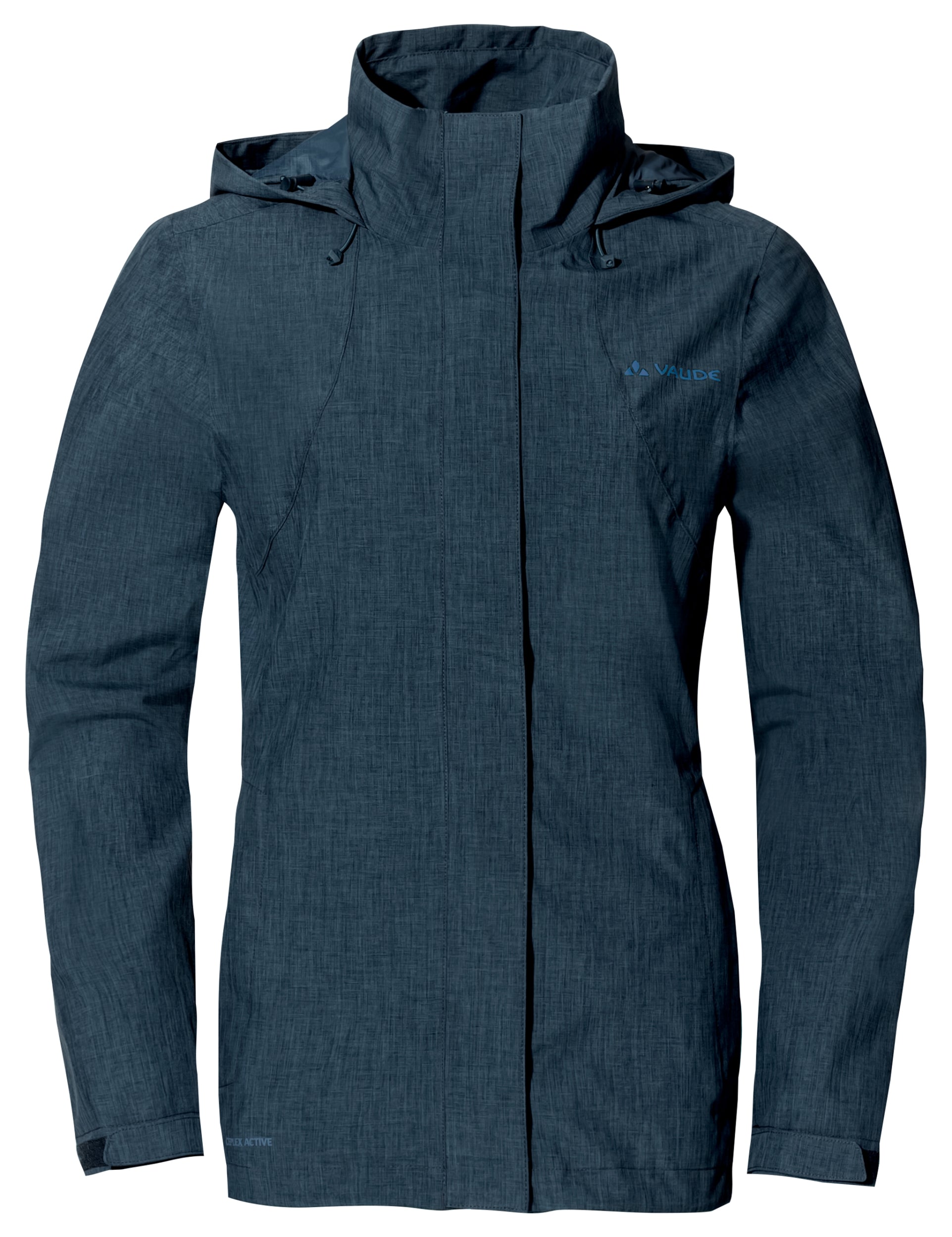 VAUDE Wo Rosemoor Jacket II brick Wanderjacken VAUDE dark sea 36