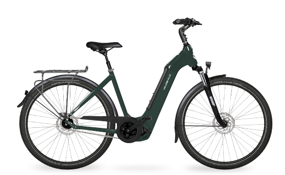 VELO DE VILLE AEB 990 Pure 28" 9 Gang E-Mountainbike VELO DE VILLE - Emerald Green 50
