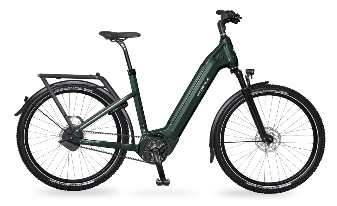 VELO DE VILLE SEB 990 27,5'' Enviolo TR E-Mountainbike VELO DE VILLE Emerald Green glanz 48