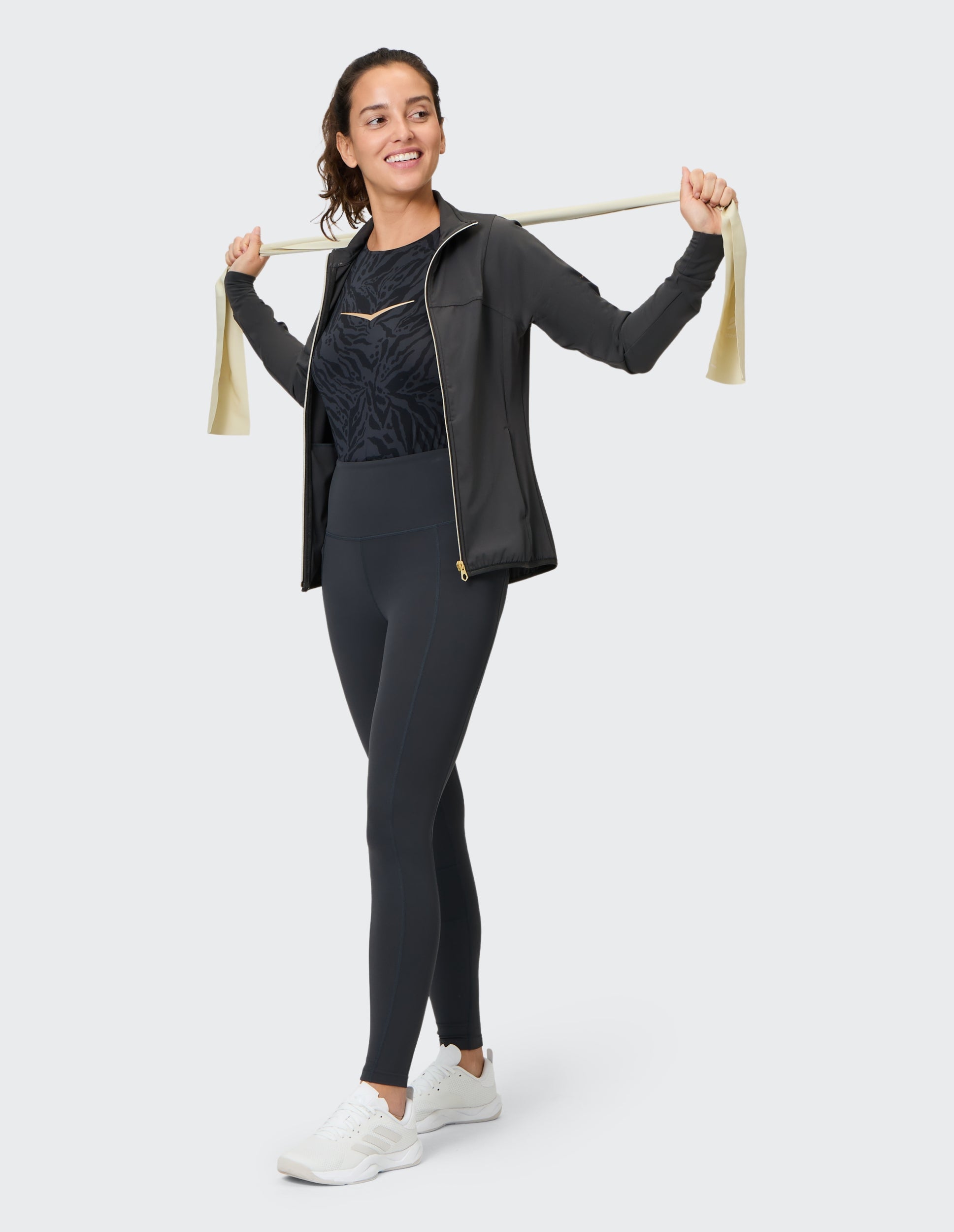 VENICE BEACH VB_Beven 1117 Jacket anthracite Trainingsjacken VENICE BEACH