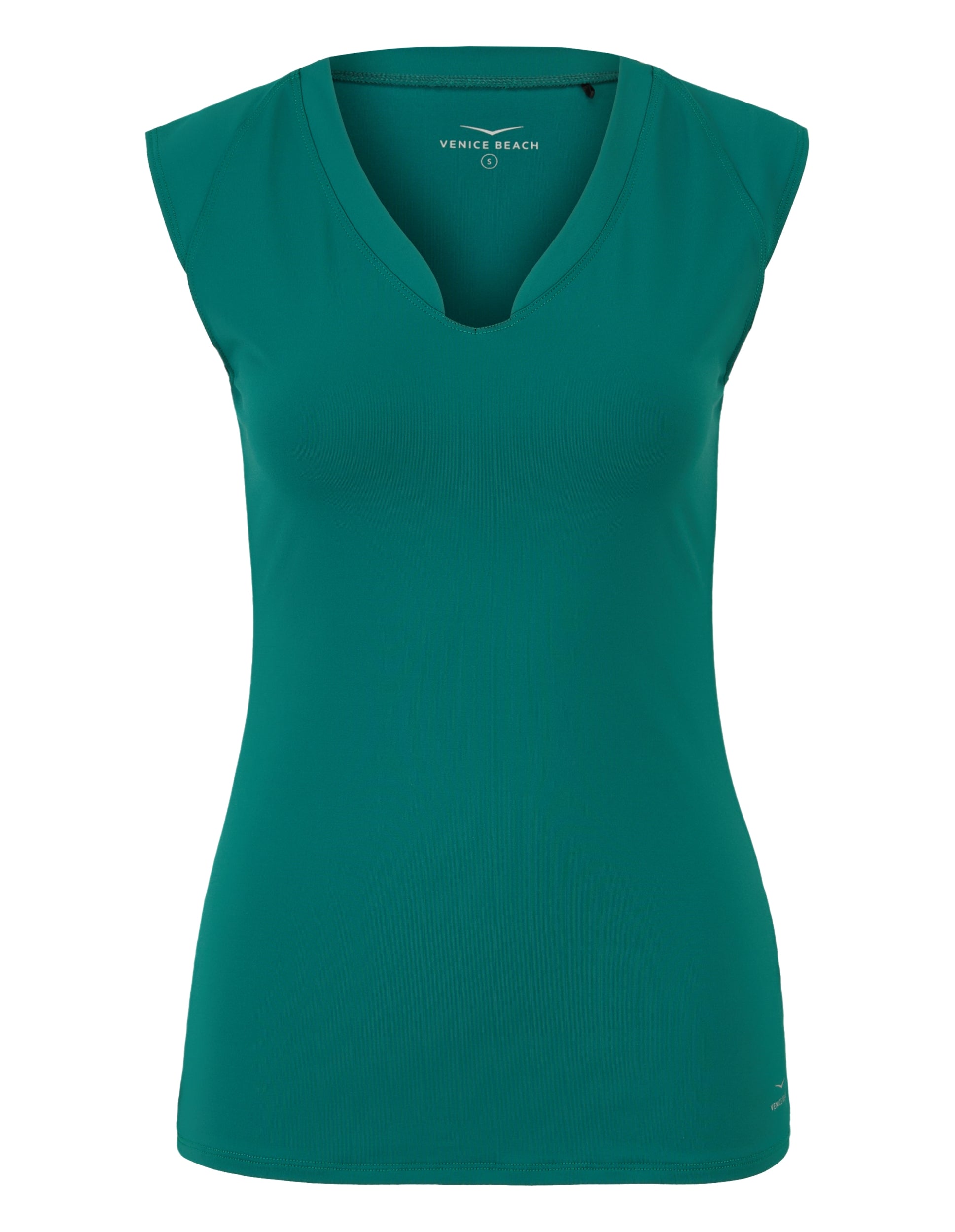 VENICE BEACH Damen T-Shirt Eleam Body Shirt Trainingsshirts VENICE BEACH green pond XS