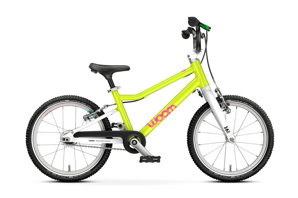 WOOM WOOM GO 3 AUTOMAGIC Kinder-/ Jugendbike WOOM 5008 neon lime -