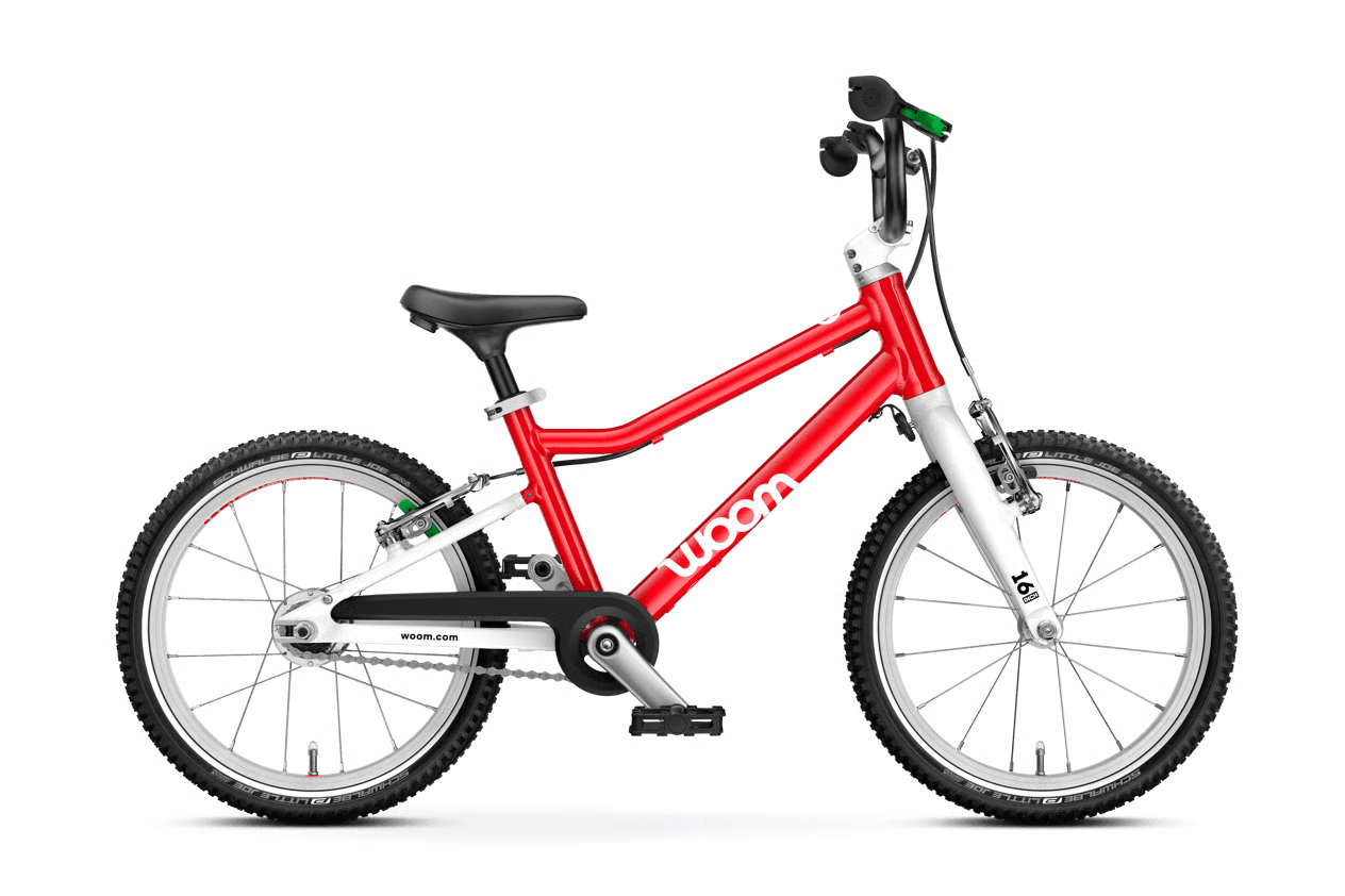 WOOM WOOM GO 3 AUTOMAGIC Kinder-/ Jugendbike WOOM 1002 woom red -