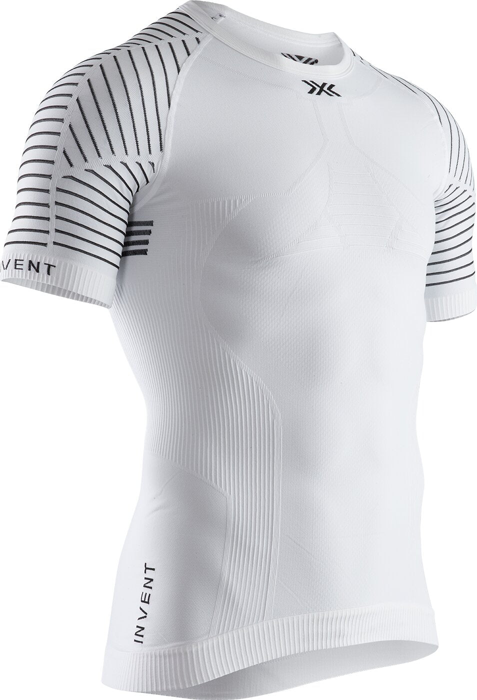 X-BIONIC T-Shirts OPAL BLACK/ARCTIC WHITE Trainingsshirts X-BIONIC ARCTIC WHITE/DOLOMITE GREY S