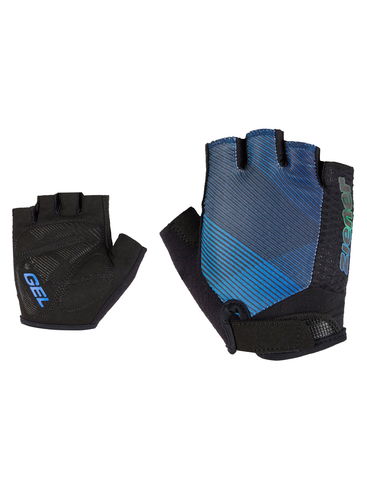 ZIENER CHADI-Z bike glove junior unisex Fahrradhandschuhe ZIENER black.cobalt blue S