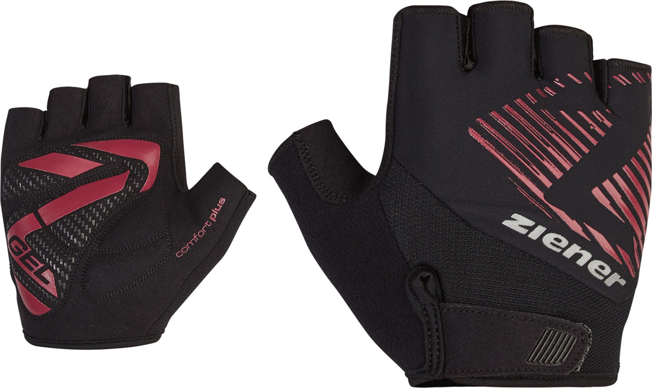 ZIENER CURDT bike glove men Fahrradhandschuhe ZIENER sangria red 7.5