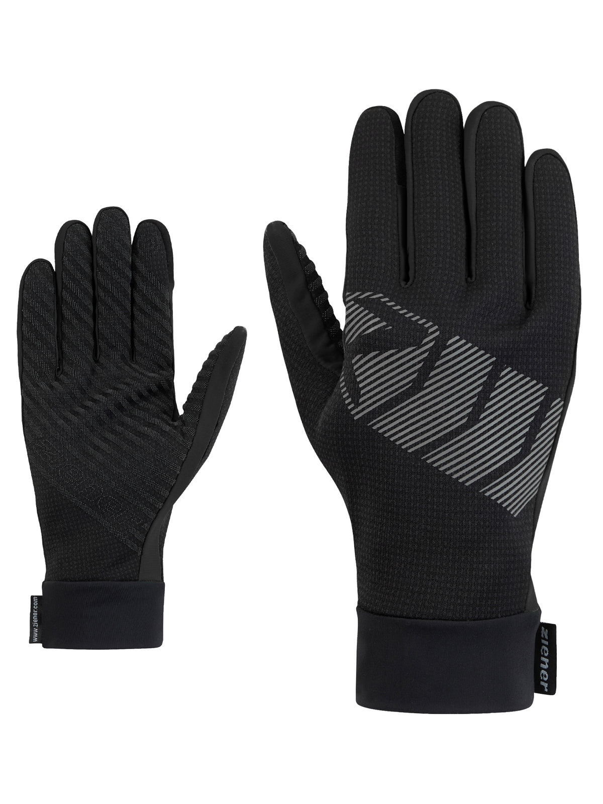 ZIENER ICKOS-Z TOUCH glove man ZIENER black.magnet 7,5