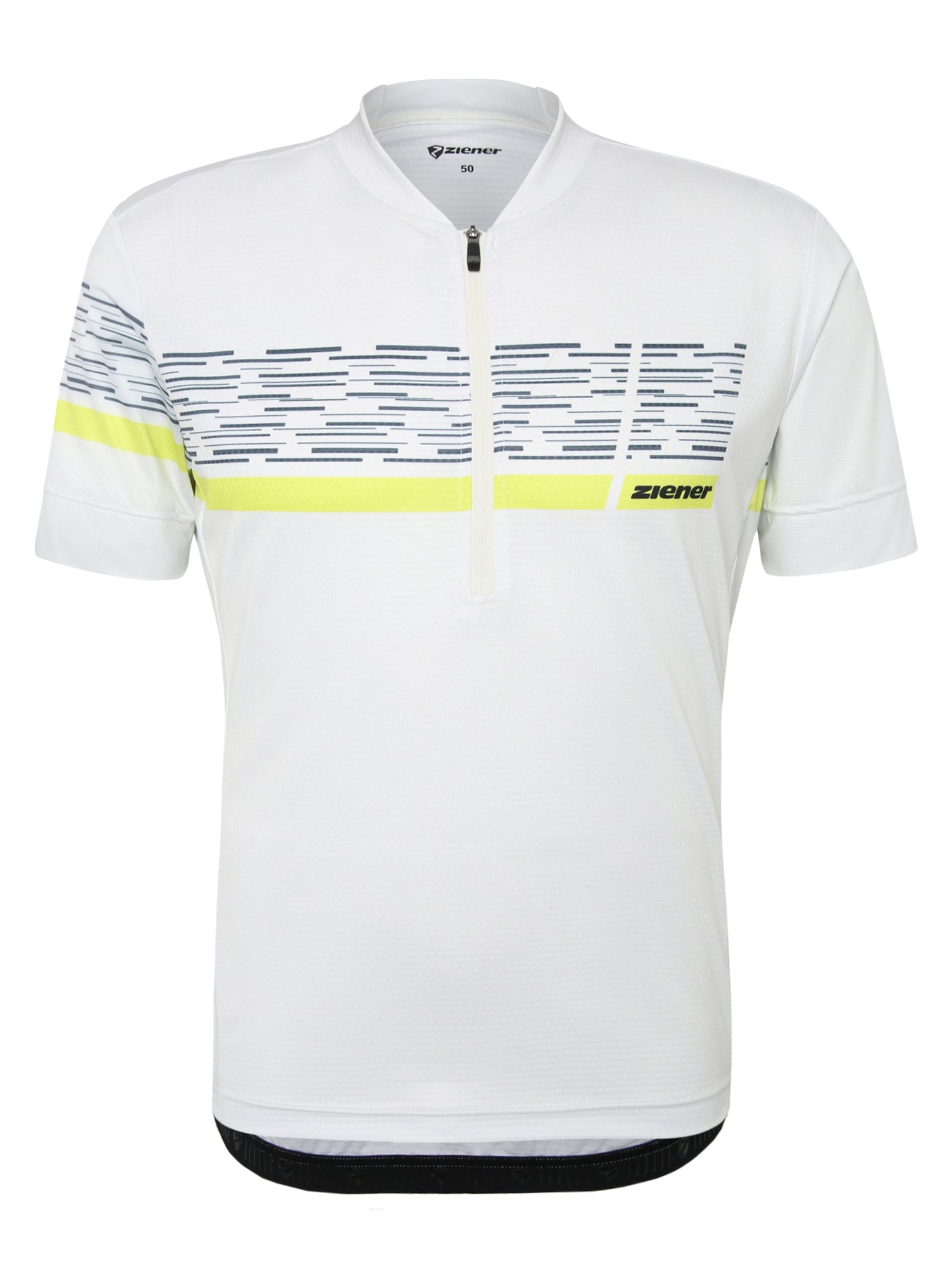 ZIENER NEMIC shirt men Fahrradtrikots ZIENER white fog 48