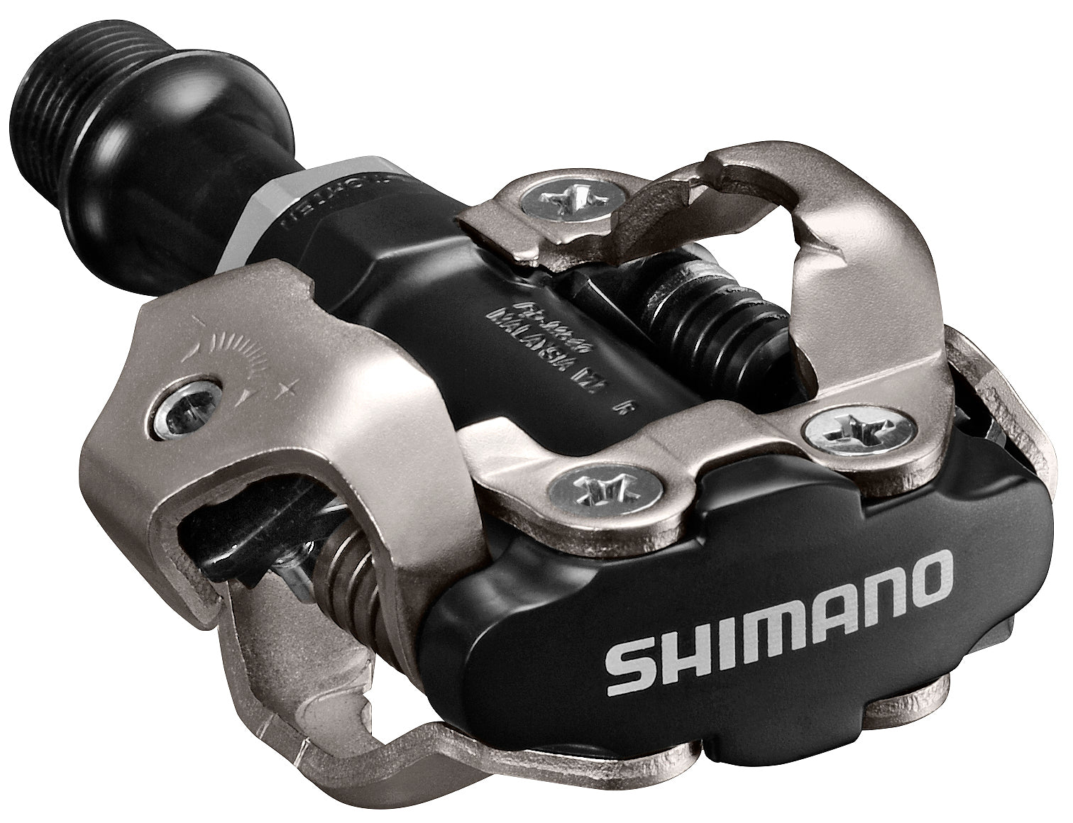 SHIMANO SPD Pedal PDM540 schwarz, o.Reflektor, m Sch.Platten Pedale SHIMANO - schwarz o.Reflektor m Sch.Platten