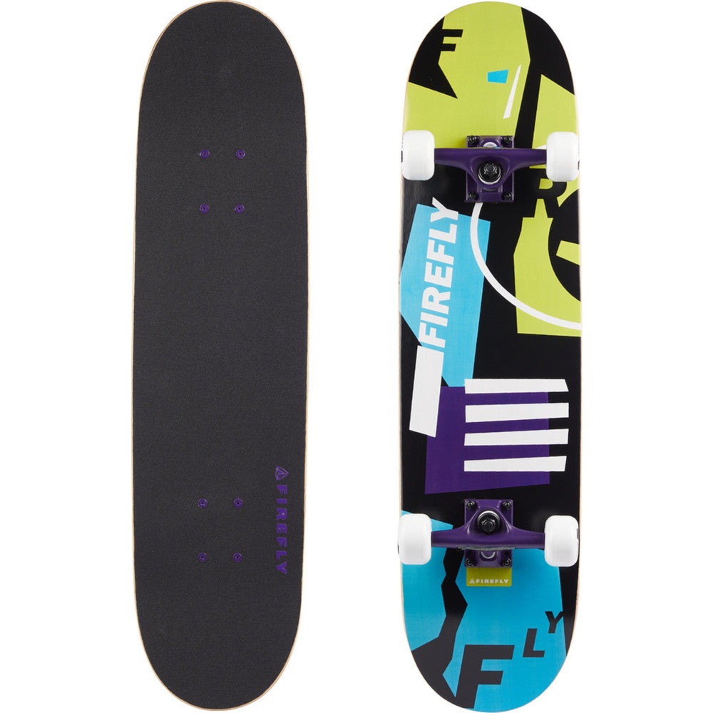 FIREFLY Skateboard SKB 505 Skateboards FIREFLY BLACK/PURPLE/WHITE -