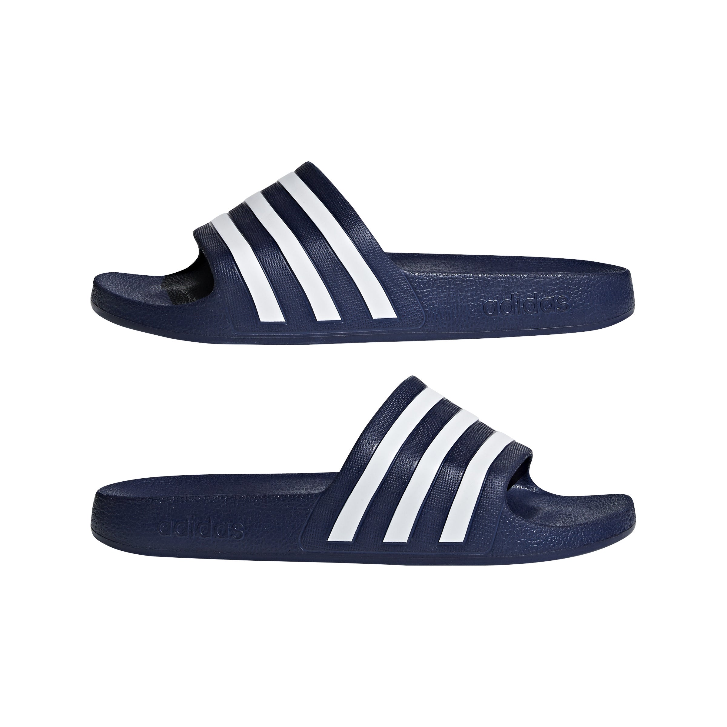 ADIDAS ADILETTE AQUA Herren Badeschuhe & FlipFlops ADIDAS DKBLUE/FTWWHT/DKBLUE 48 2/3