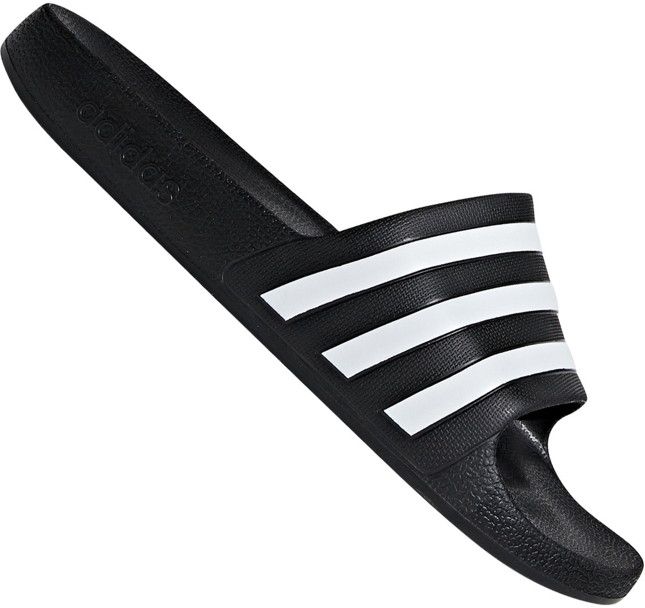 ADIDAS ADILETTE AQUA Herren Badeschuhe & FlipFlops ADIDAS CBLACK/FTWWHT/CBLACK 36 2/3