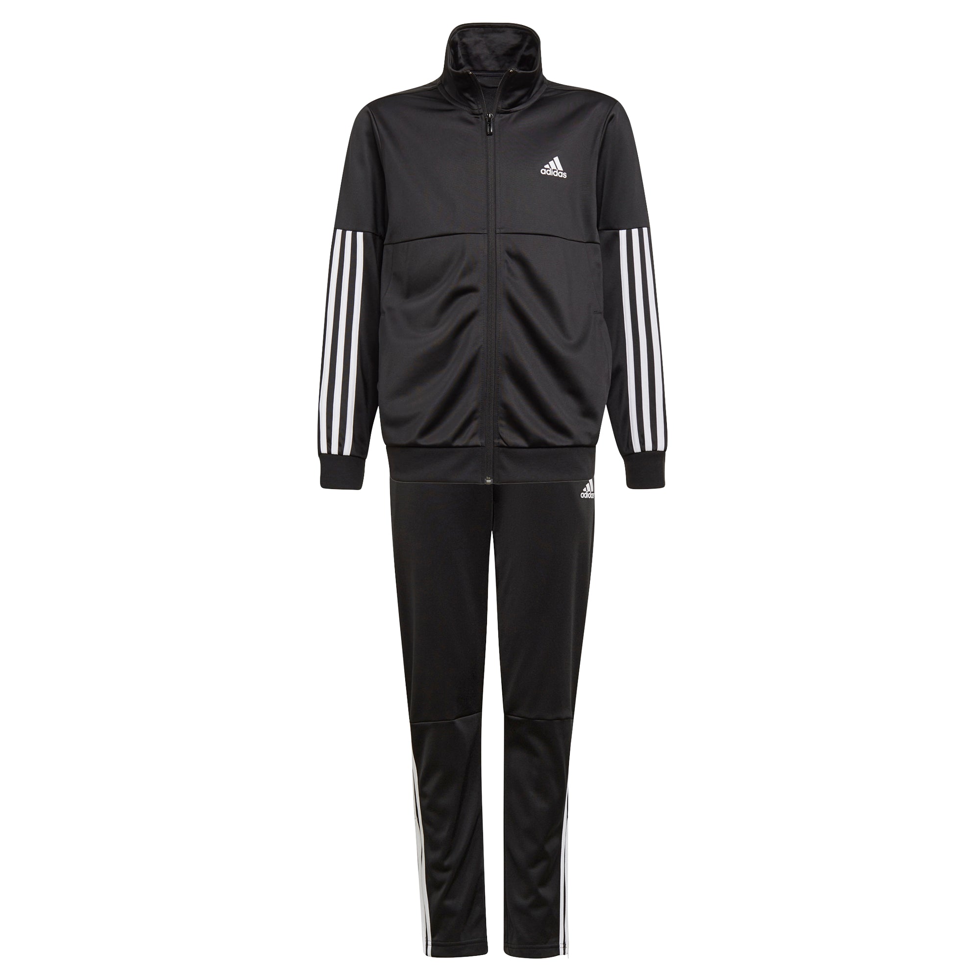 ADIDAS Kinder Trainingsanzug "3Streifen Team" Jugend Trainingsjacken ADIDAS BLACK/WHITE 116