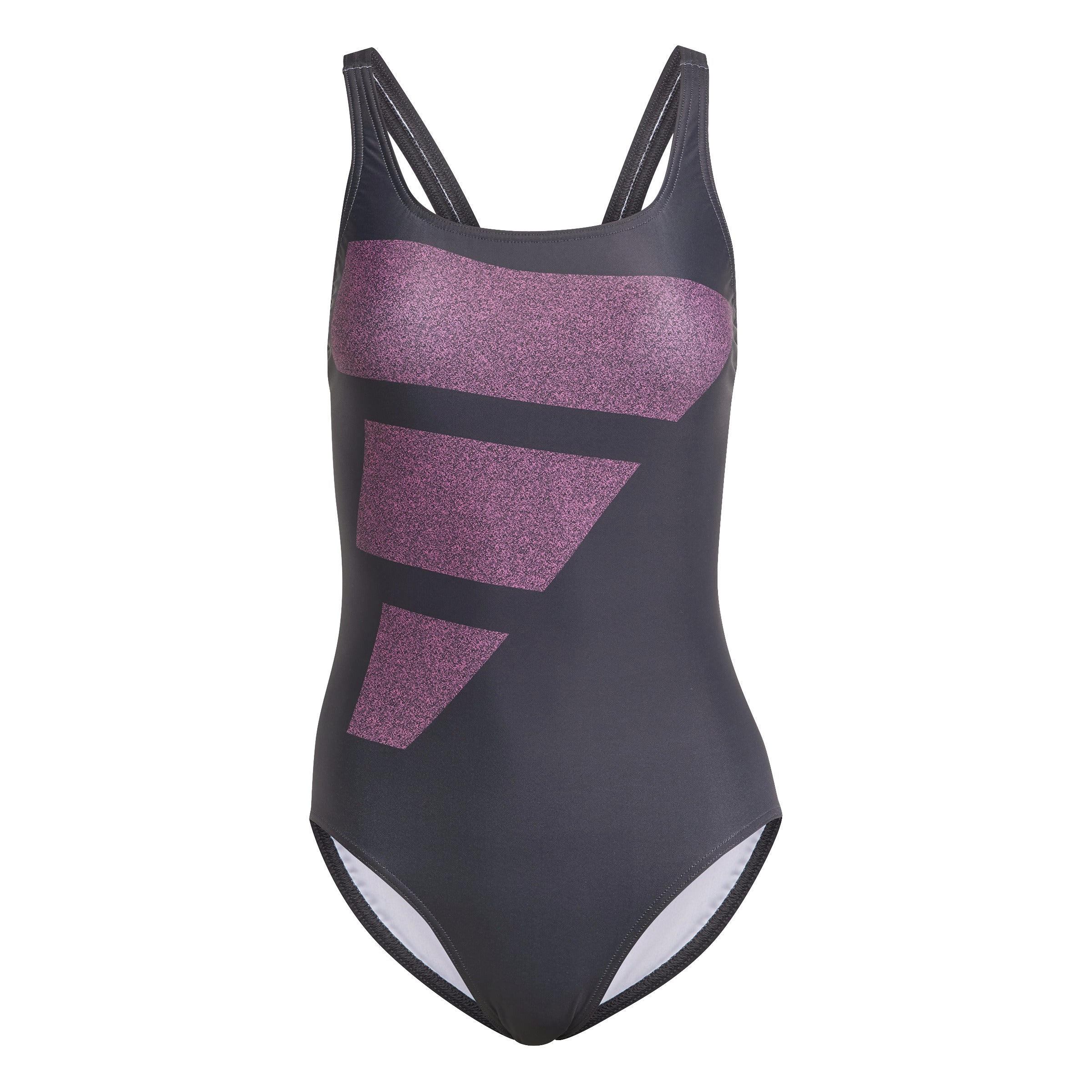 ADIDAS BIG BARS SUIT Badeanzug ADIDAS CARBON/PNKFUS 36