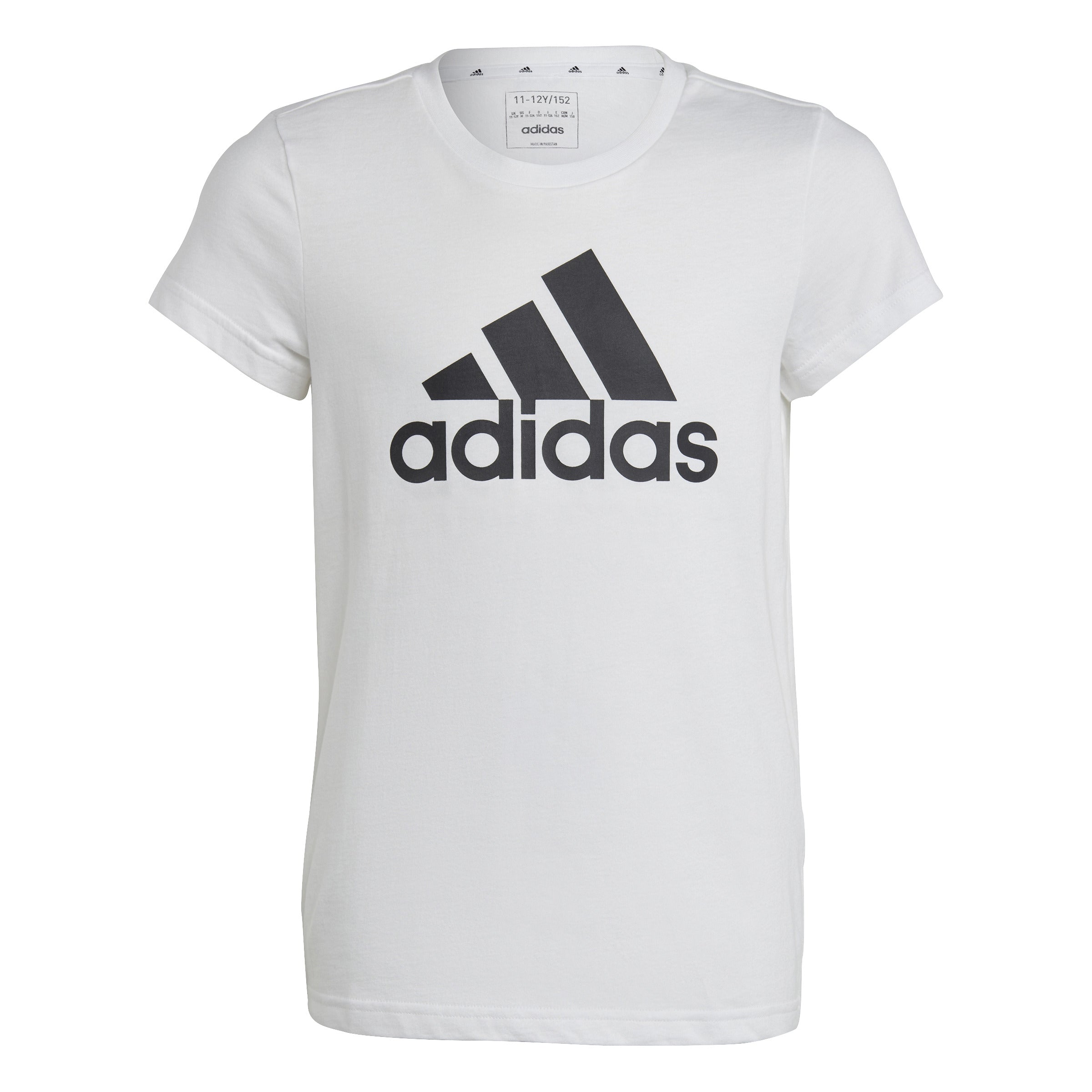 ADIDAS G ESS BL T Kinder Trainingsshirts ADIDAS WHITE/BLACK 152